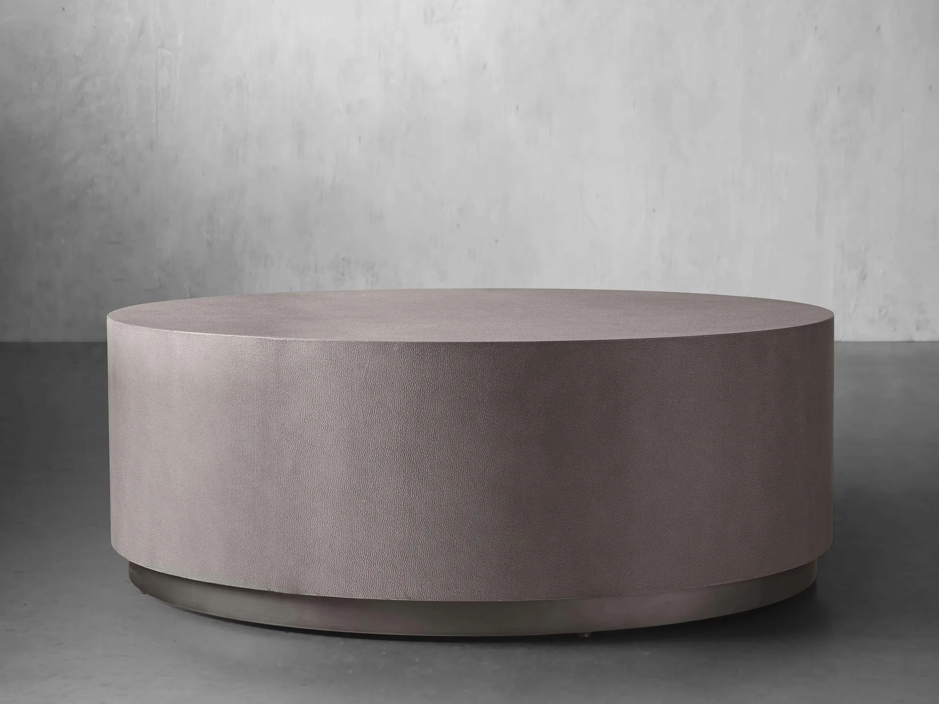 Malone Round Plinth Coffee Table