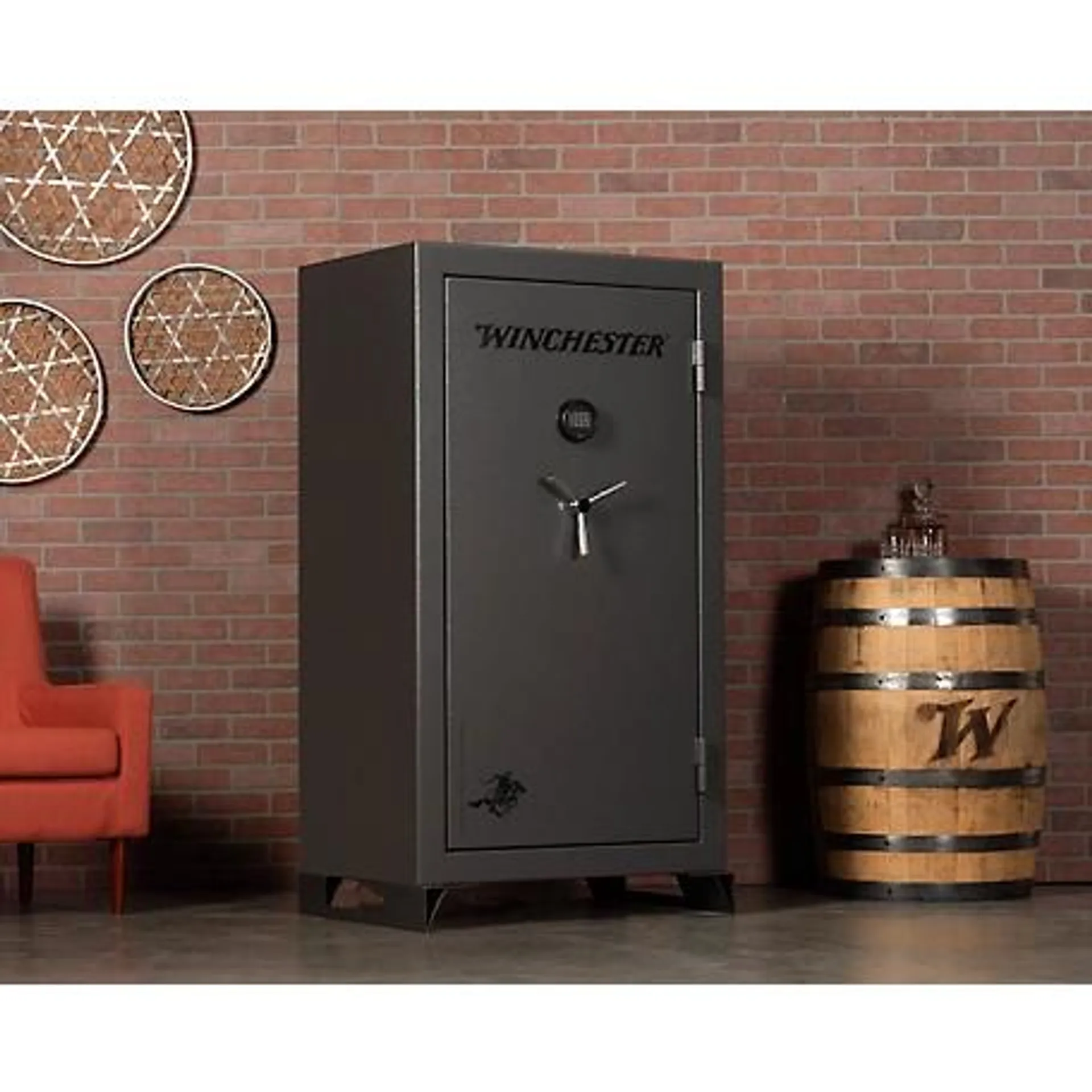 Winchester Safes 48 Gun Safe Slate