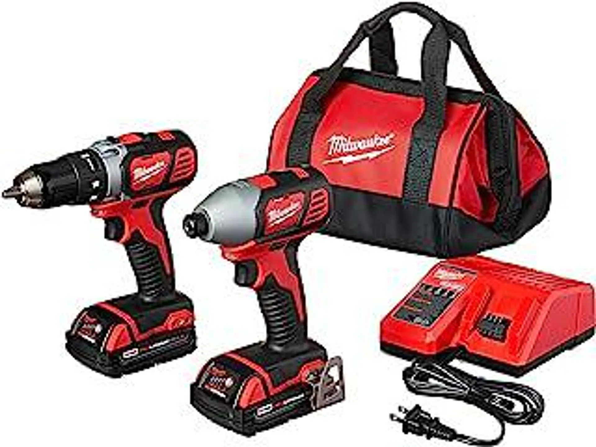 Milwaukee 2691-22 18-Volt Compact Drill and Impact Driver Combo Kit