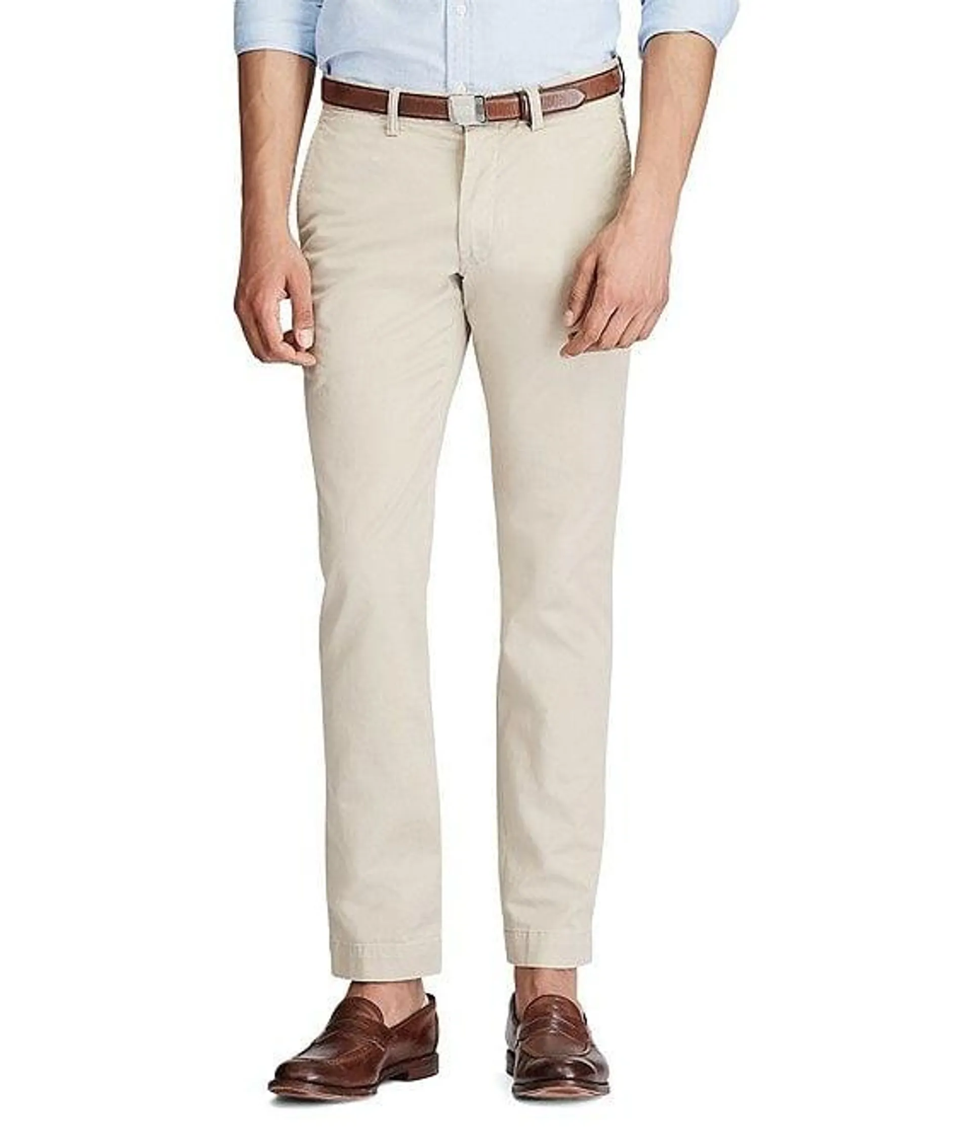 Slim-Fit Stretch Chino Pants