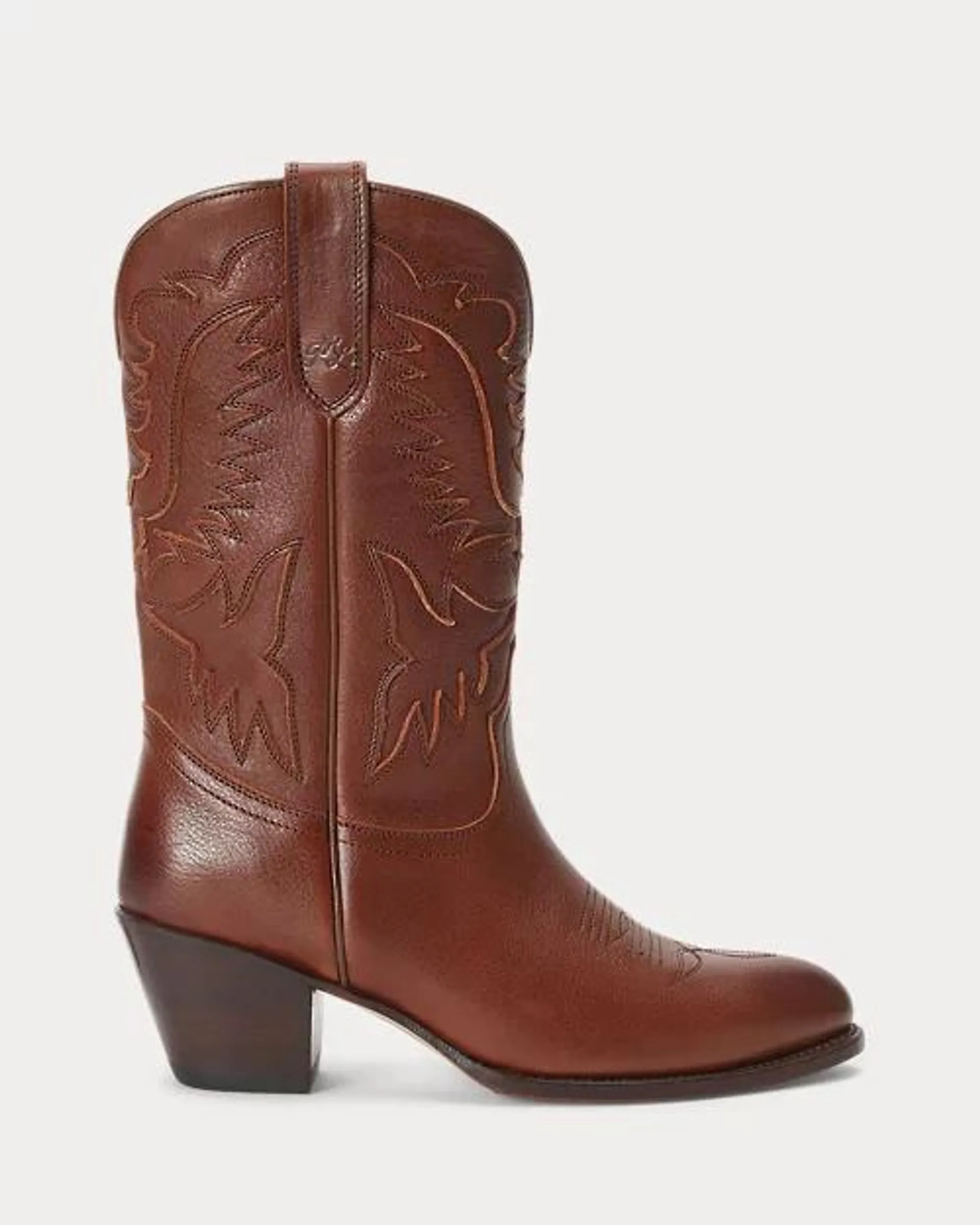 Leather Cowboy Boot