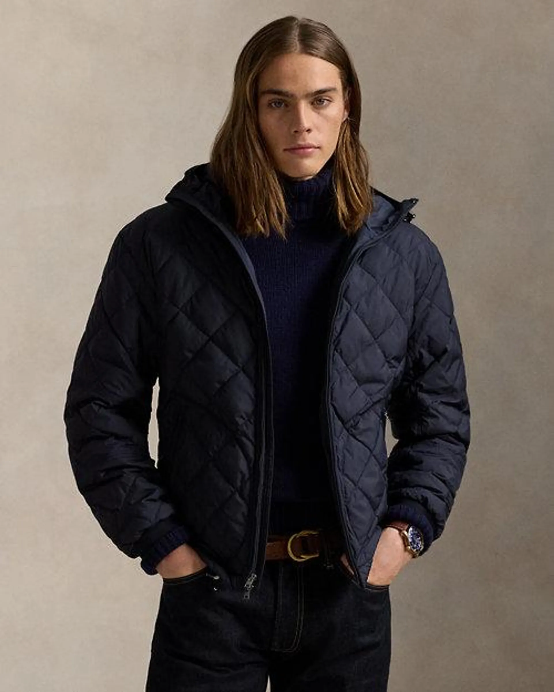 Mitchell Hooded Down Jacket