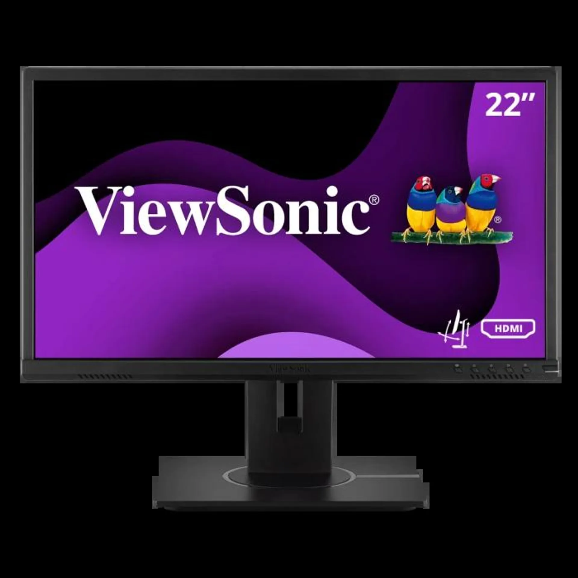 VG2240 - 22" 1080p Ergonomic 40-Degree Tilt Monitor with HDMI, DP, and VGA