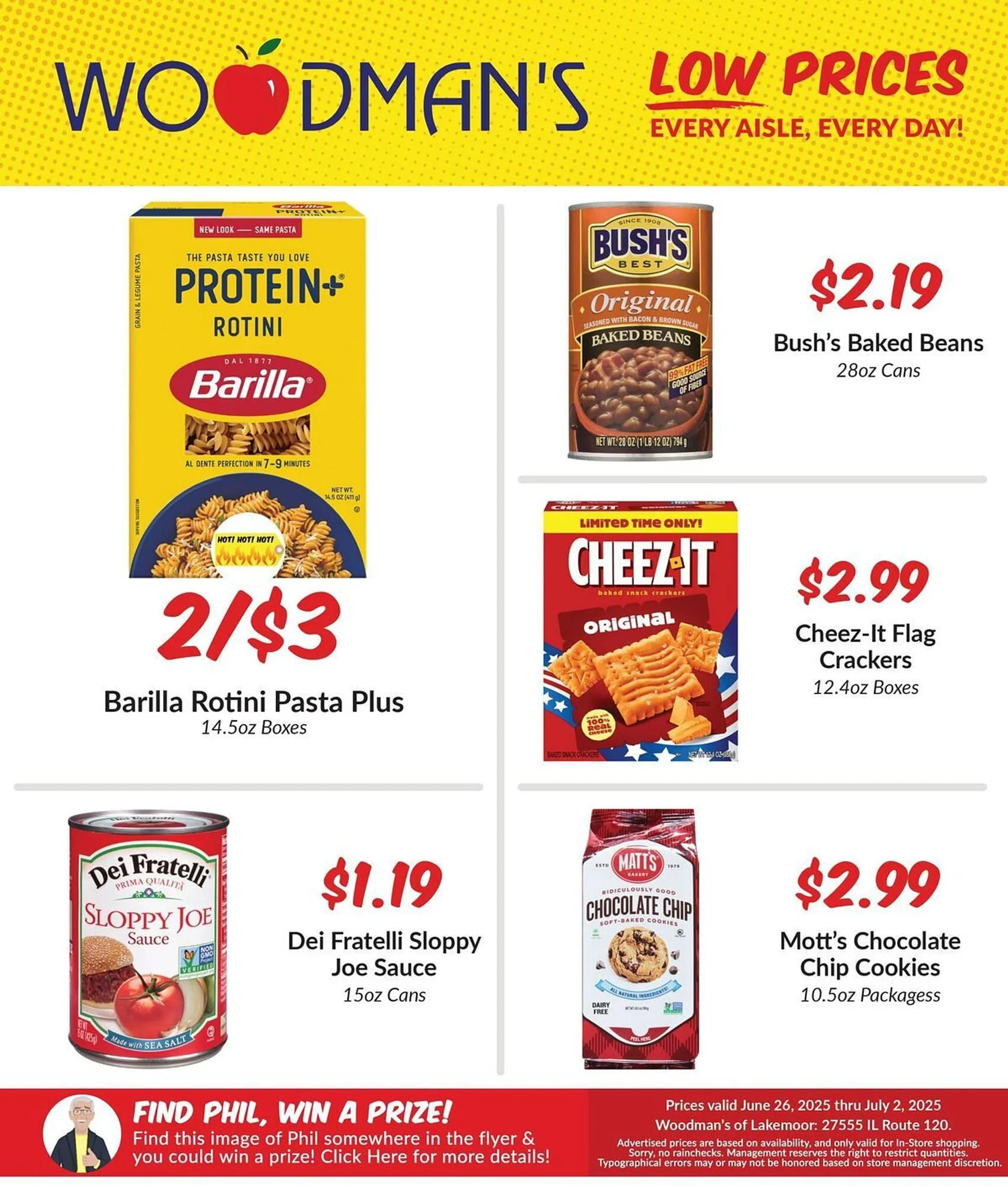 Weekly ad Woodman's Weekly Ad from June 26 to July 2 2025 - Page 1