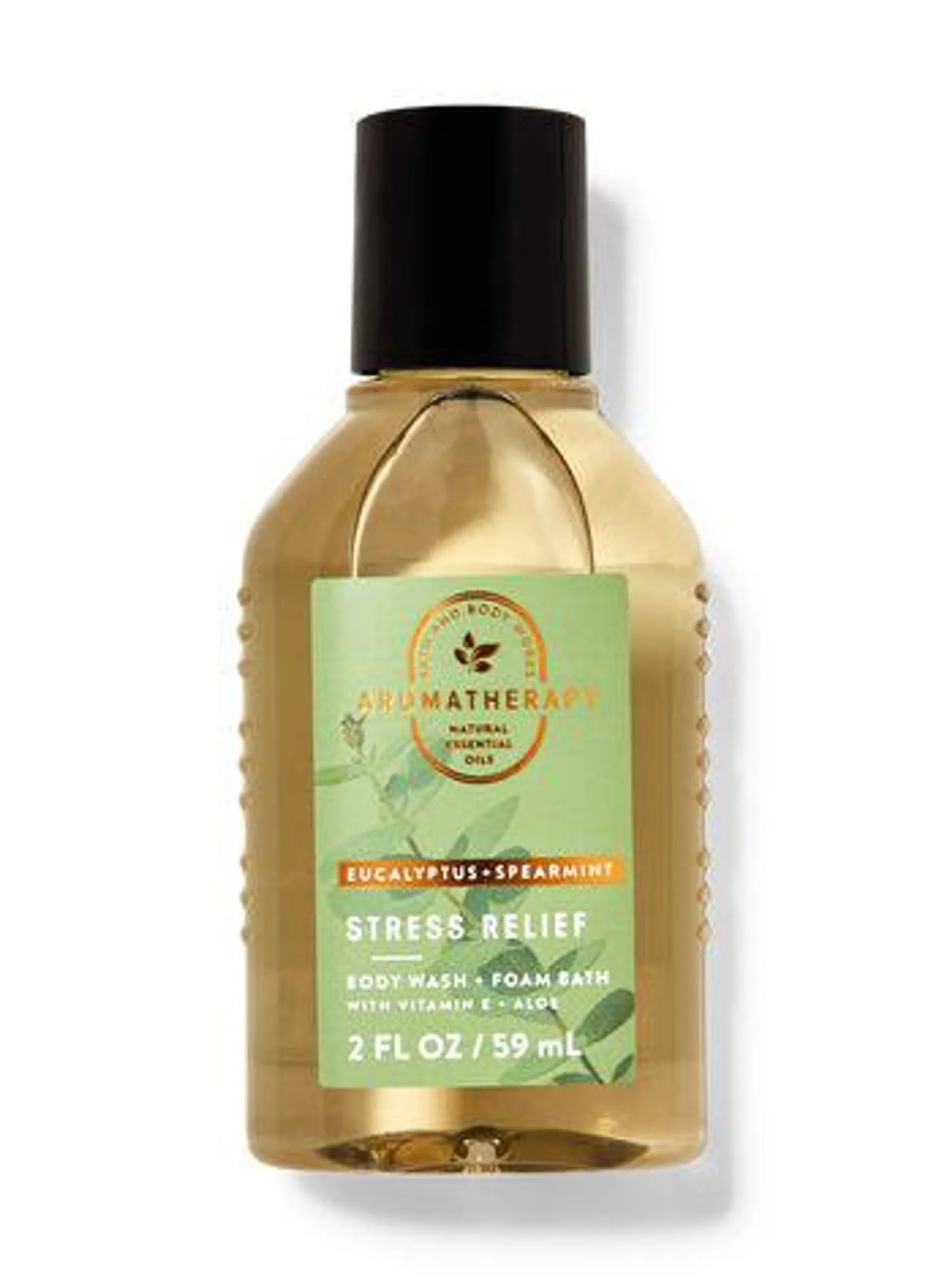 Eucalyptus Spearmint Travel Size Body Wash and Foam Bath