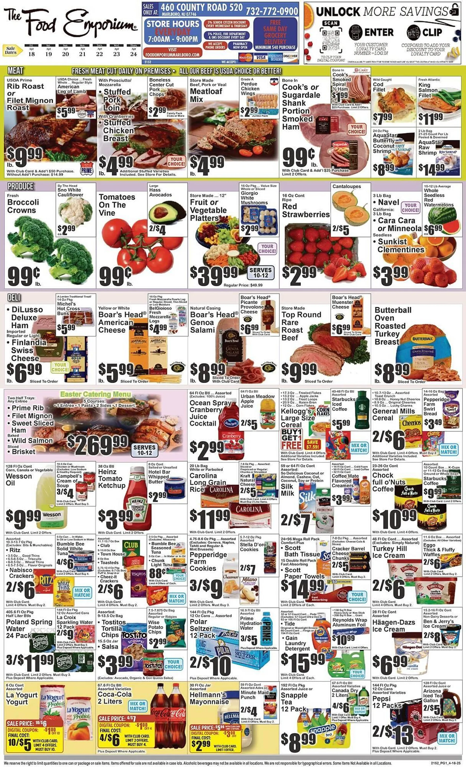 The Food Emporium Weekly Ad - 1