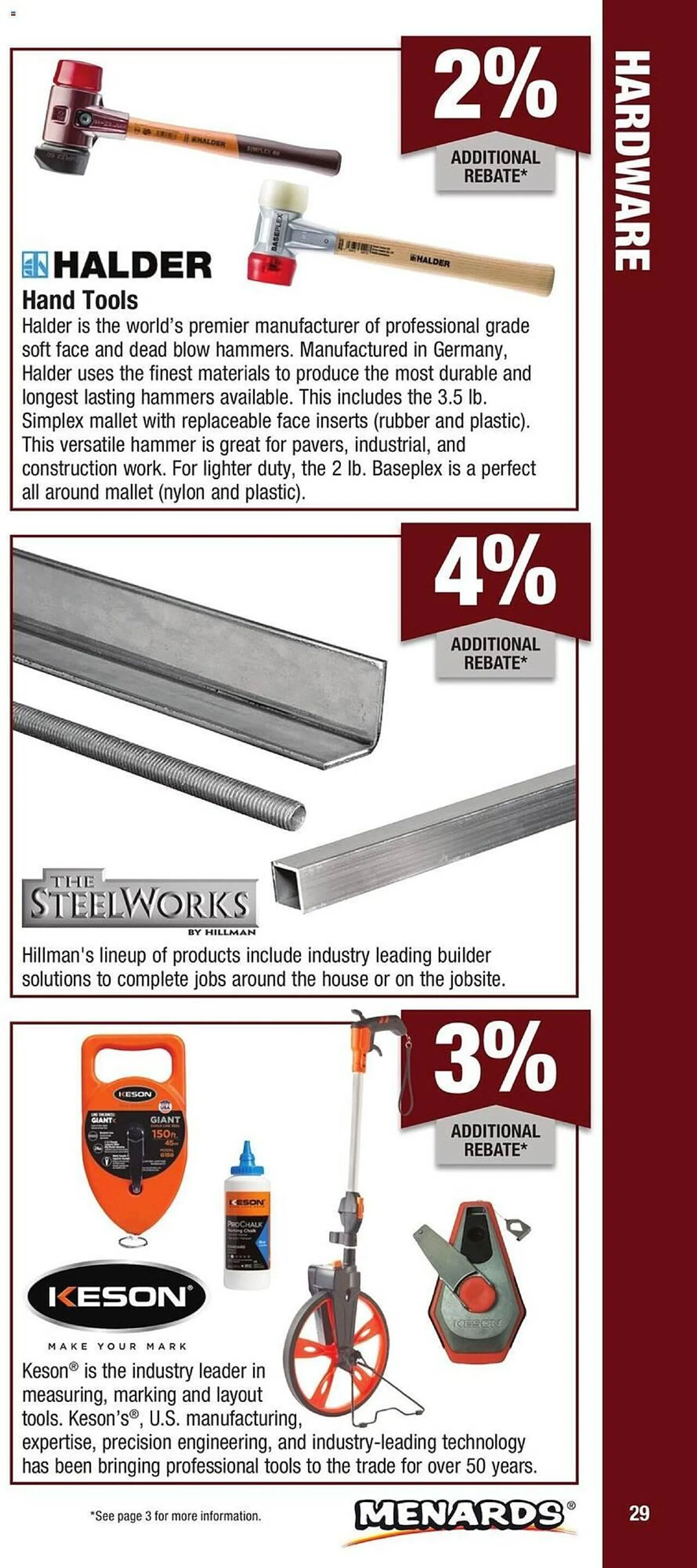 Weekly ad Menards Weekly Ad from January 1 to December 31 2024 - Page 29