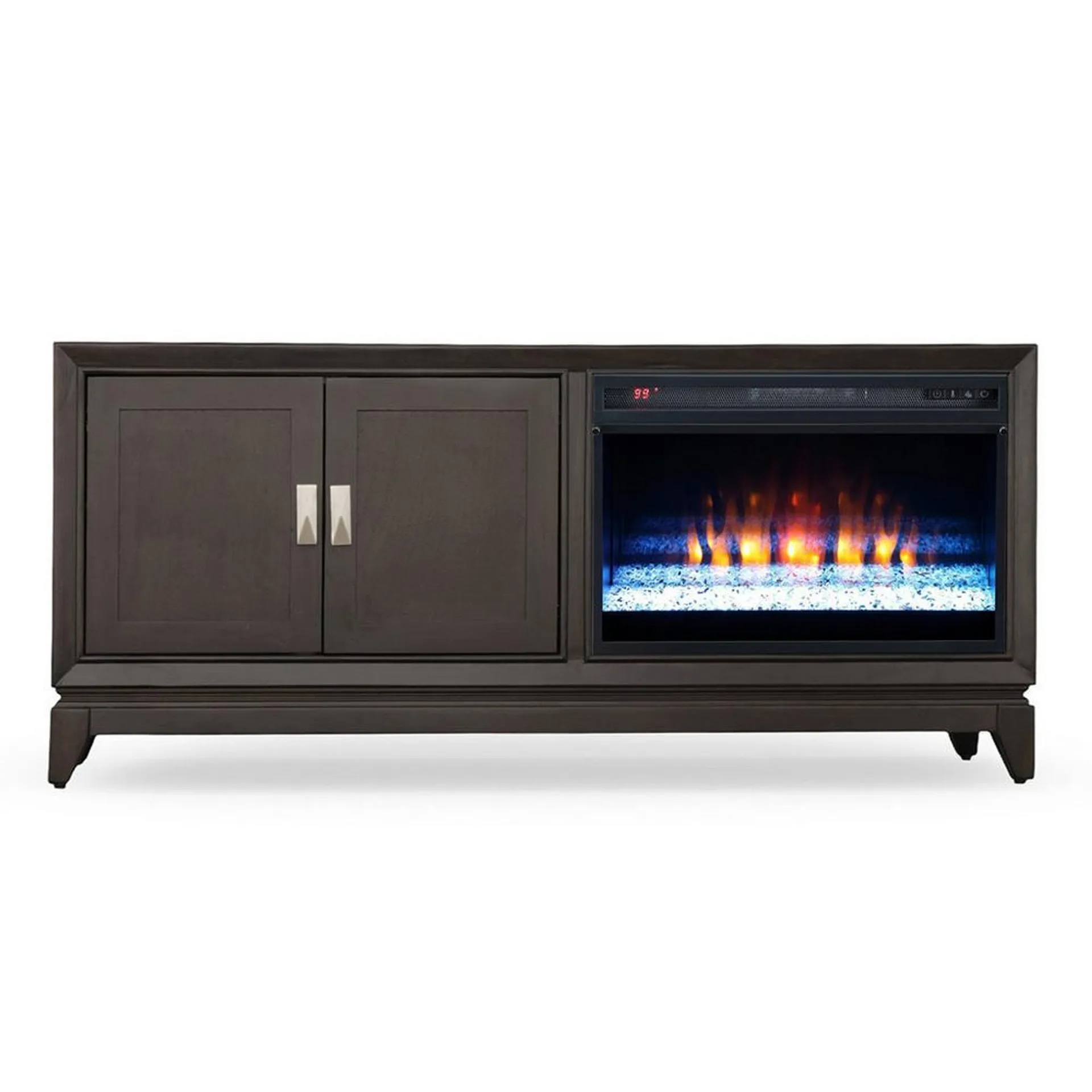 Bayshore 62" TV Stand with Fireplace