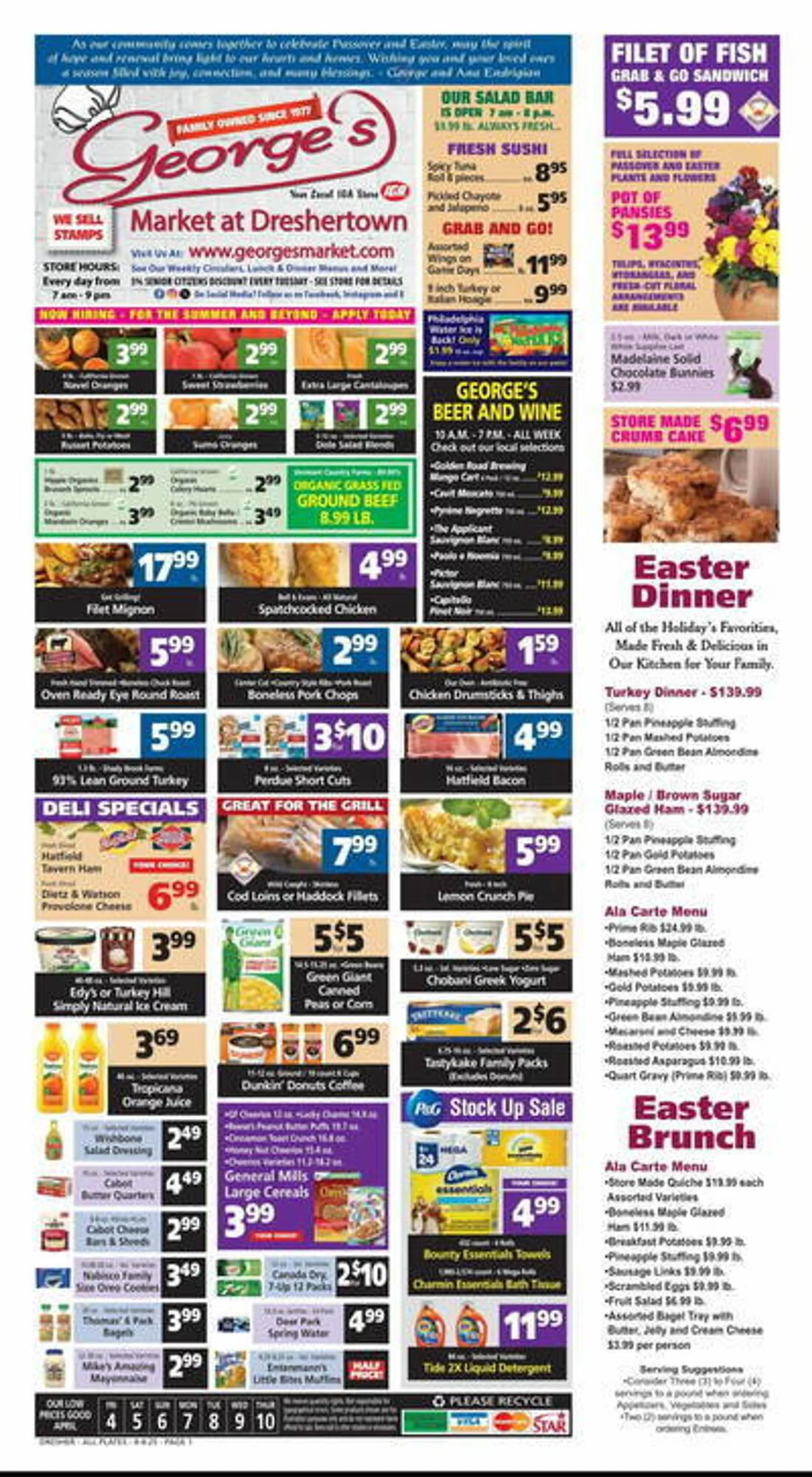 Georges Market Weekly Ad - 1