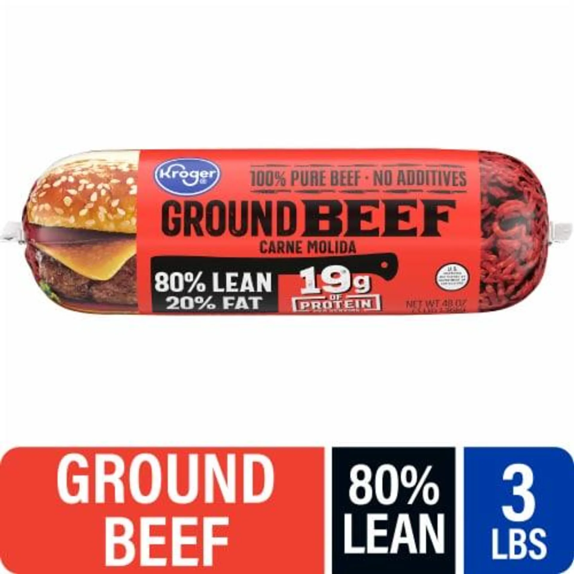 Kroger® Lean Ground Beef Chuck Roll