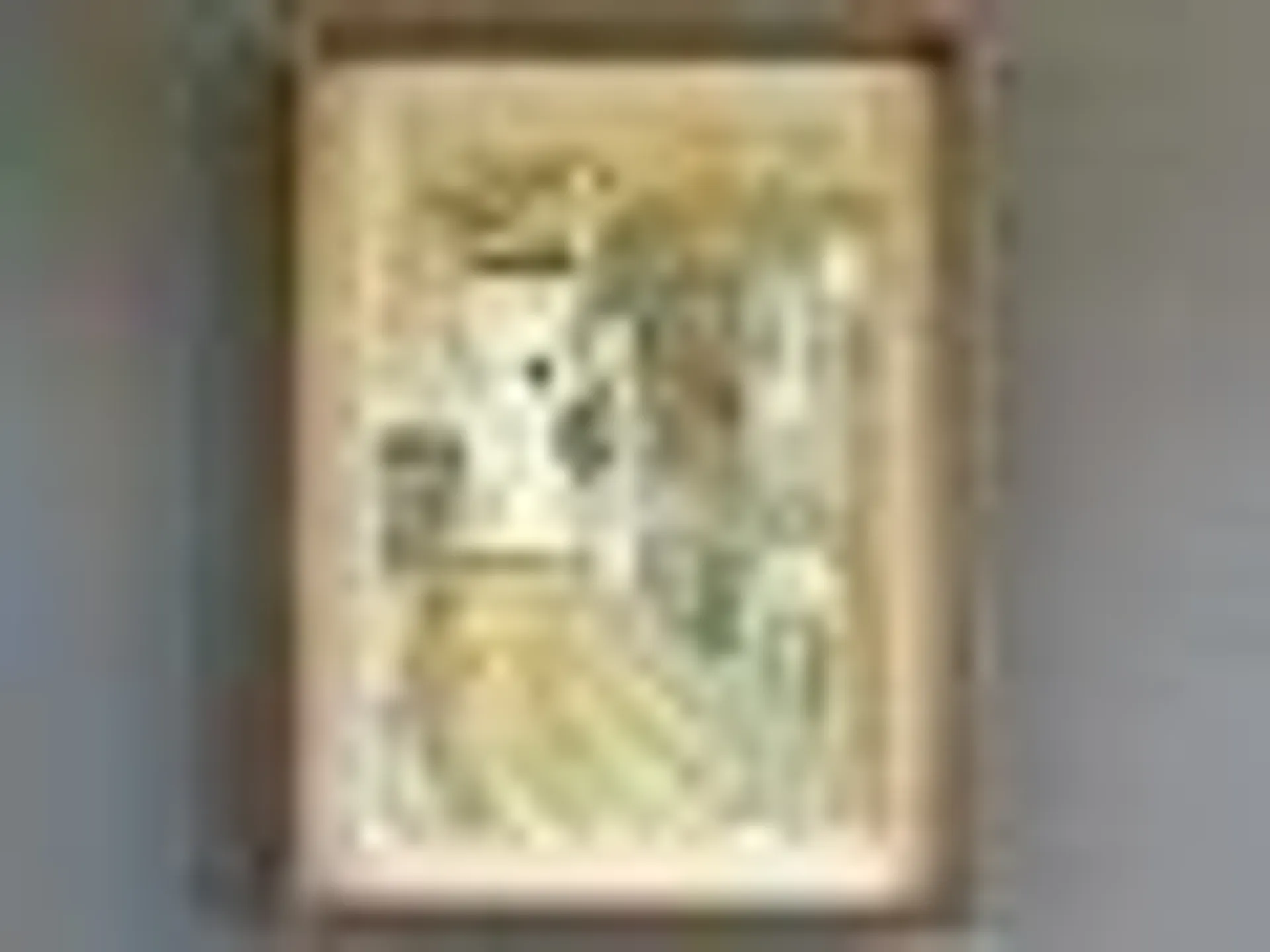 Still Street, Oil Painting, Framed
