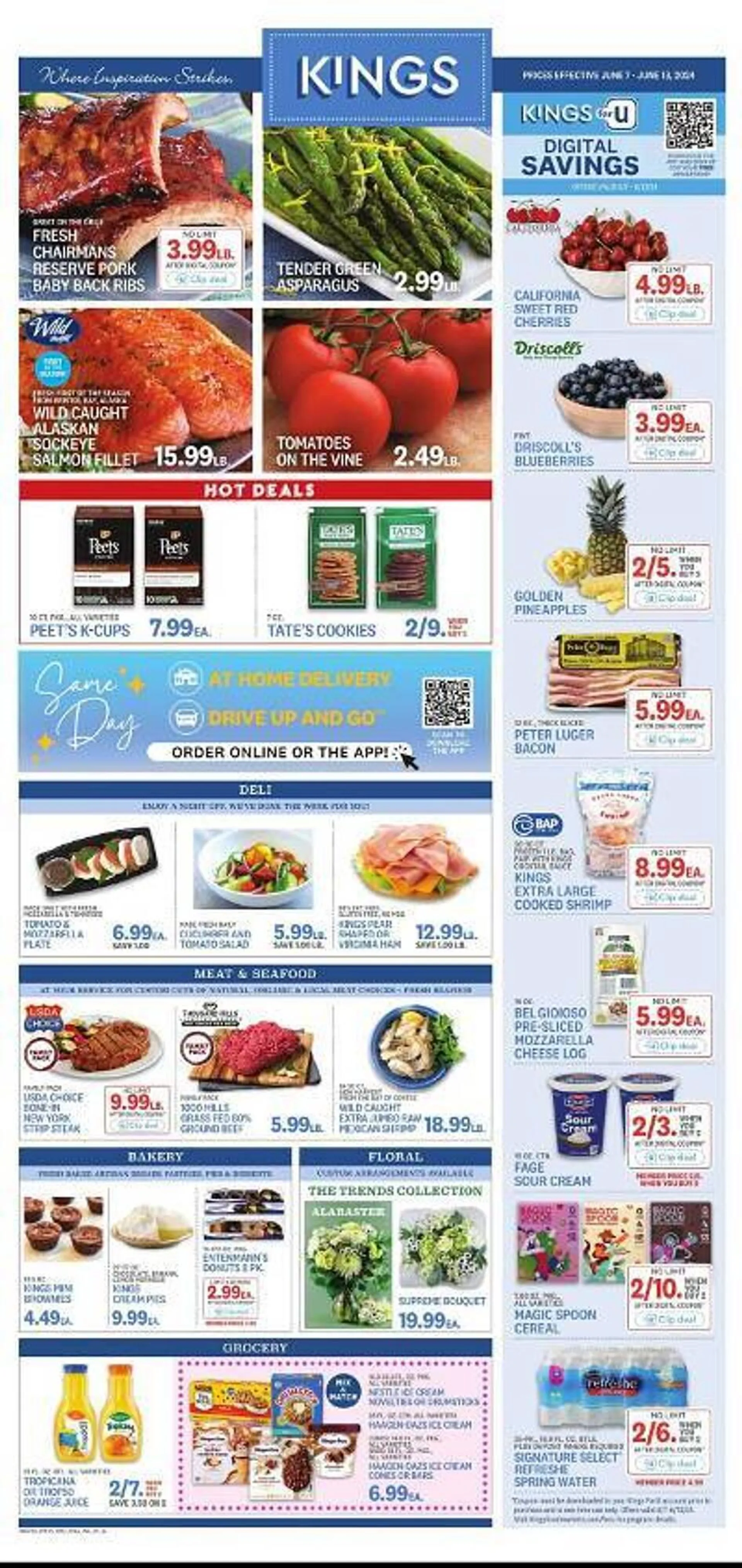 Kings Food Markets Weekly Ad - 1