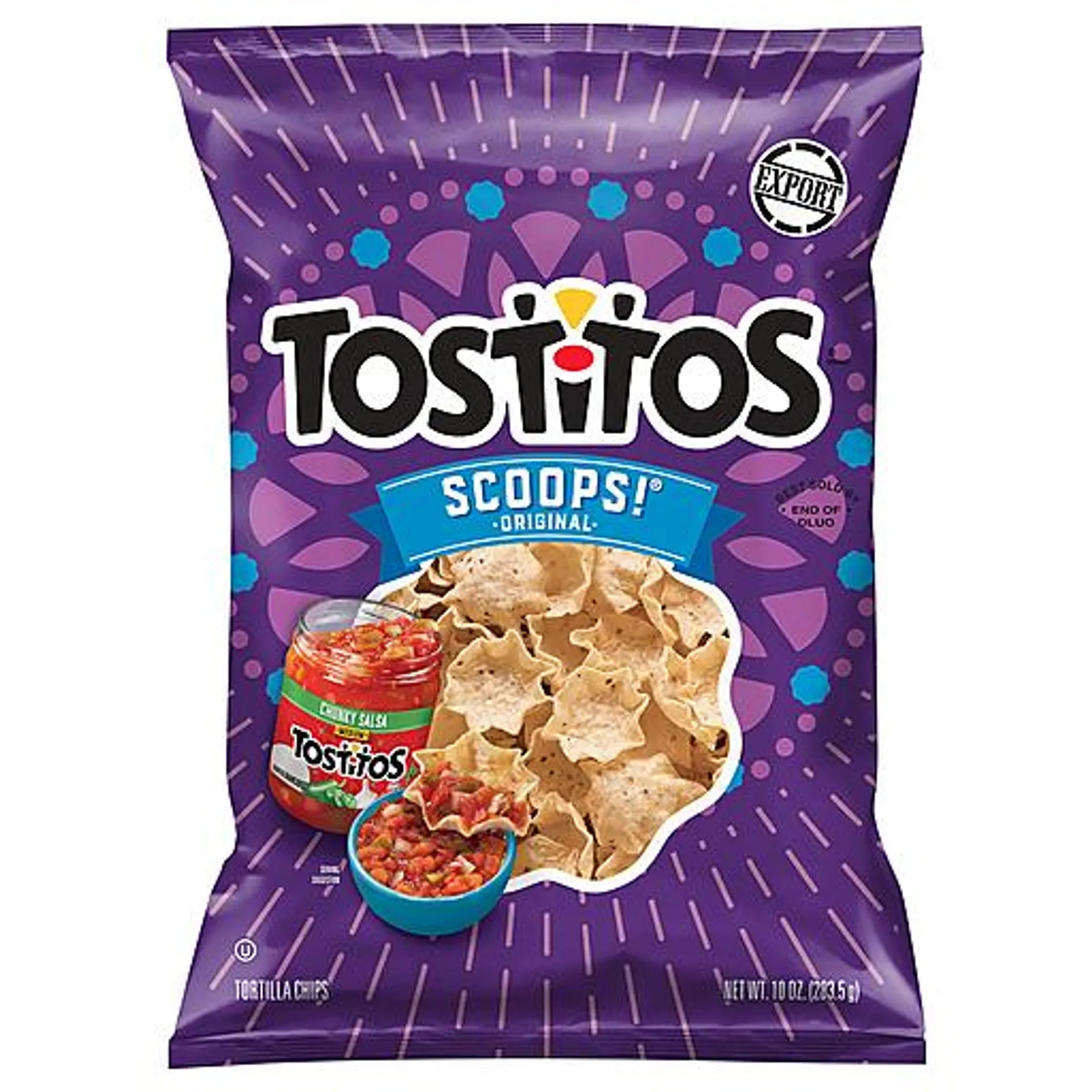 Tostitos Scoops Tortilla Chips bag