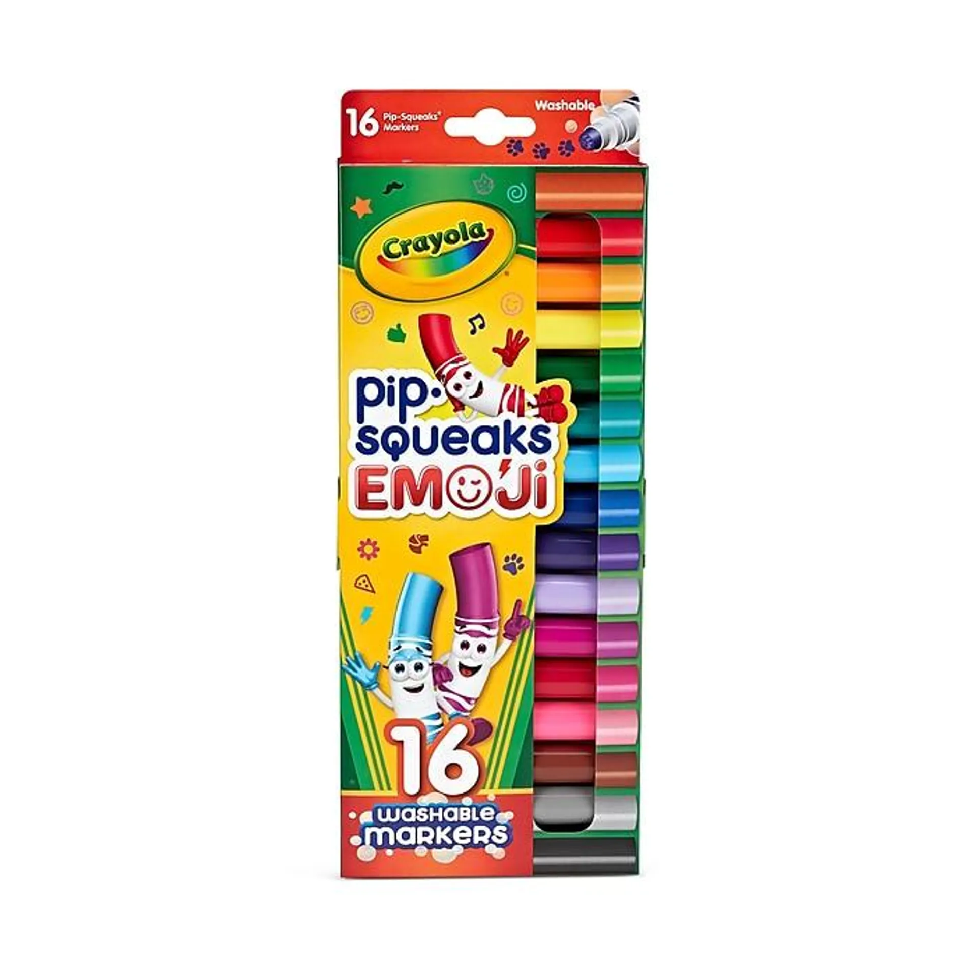 Crayola Pip Squeaks Emoji Stamper Markers,