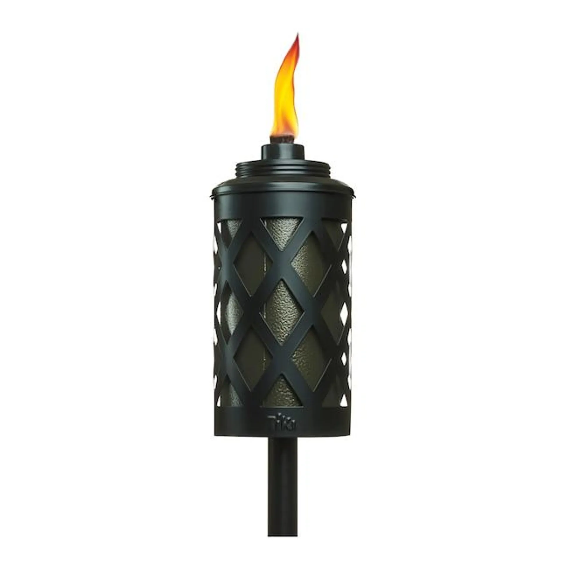 TIKI 65-in Urban Metal Steel Citronella Garden Torch