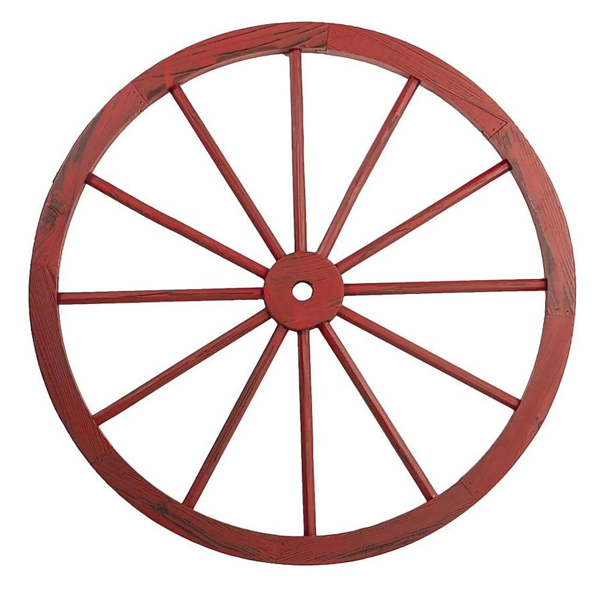 Sun-Ray 2 -Pack Red Wood Farmhouse Decorative object