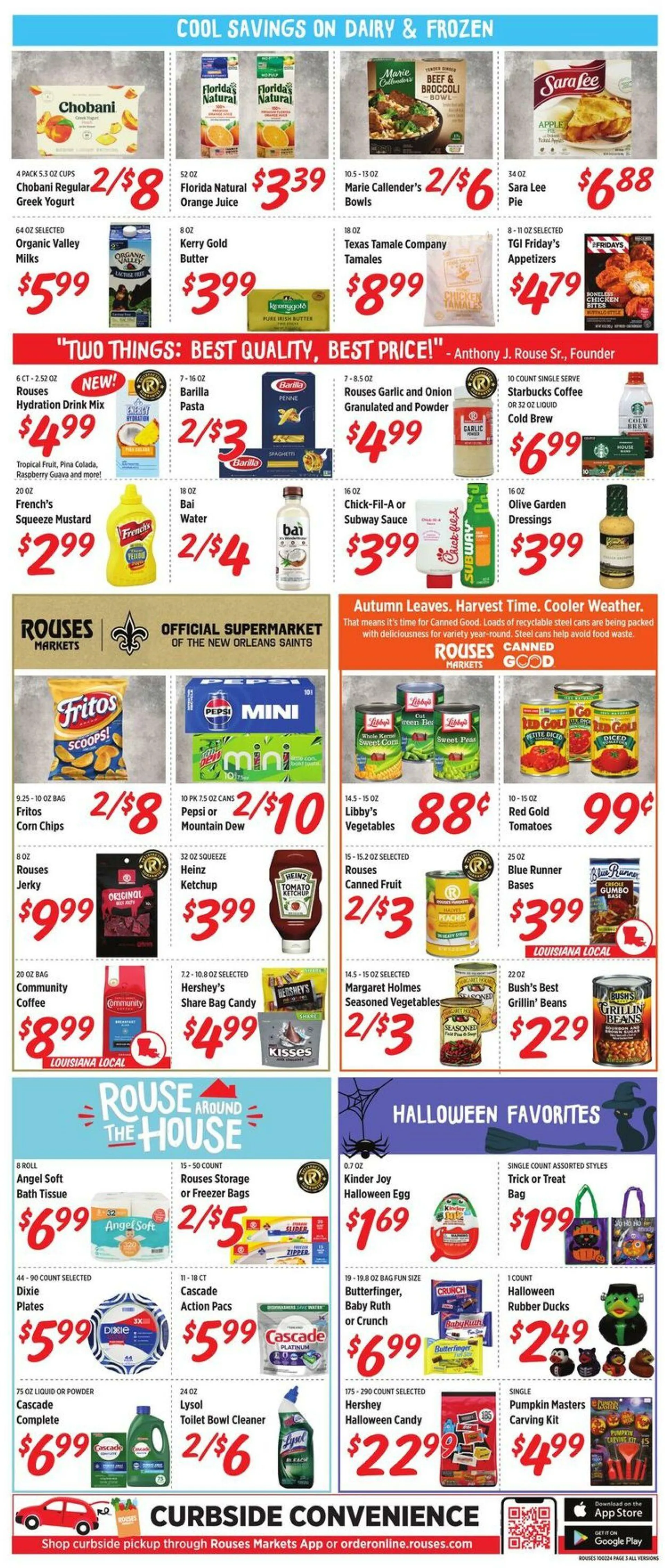 Weekly ad Rouses Current weekly ad from October 2 to October 9 2024 - Page 6