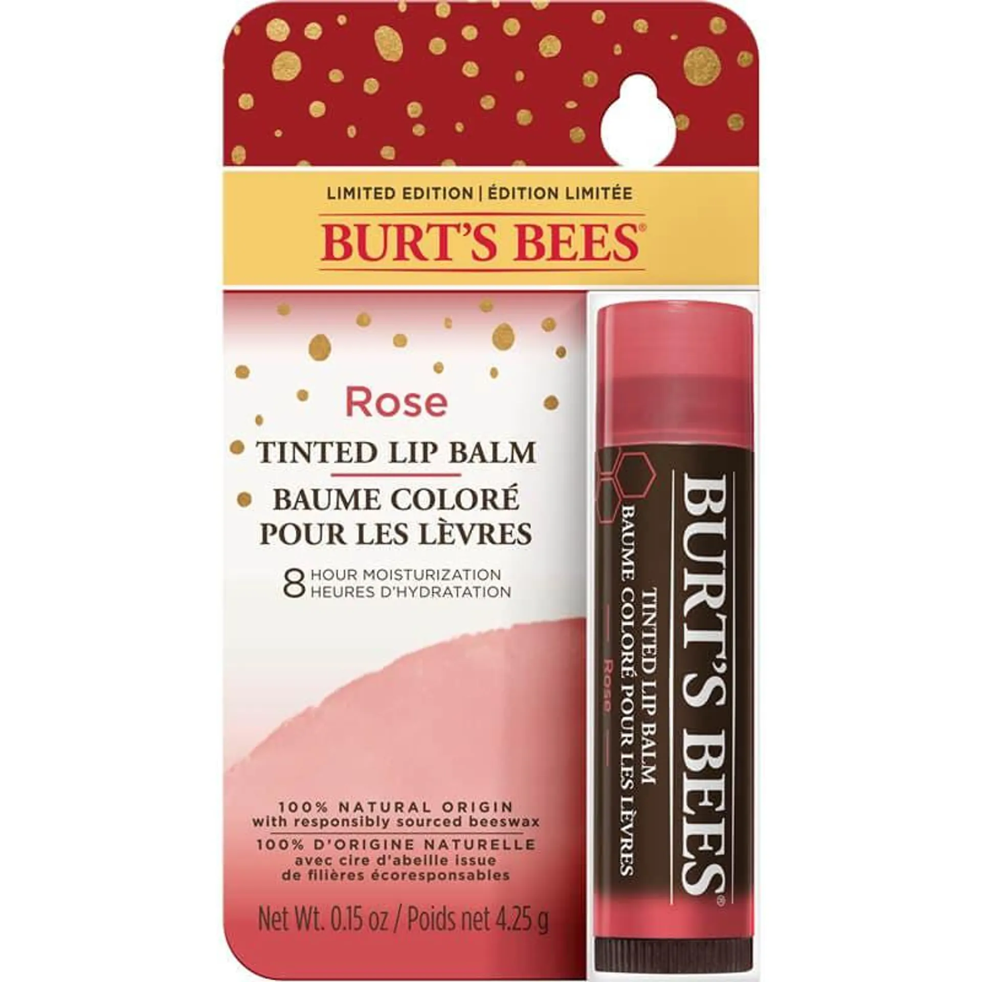 Limited-Edition Holiday Rose Tinted Lip Balm