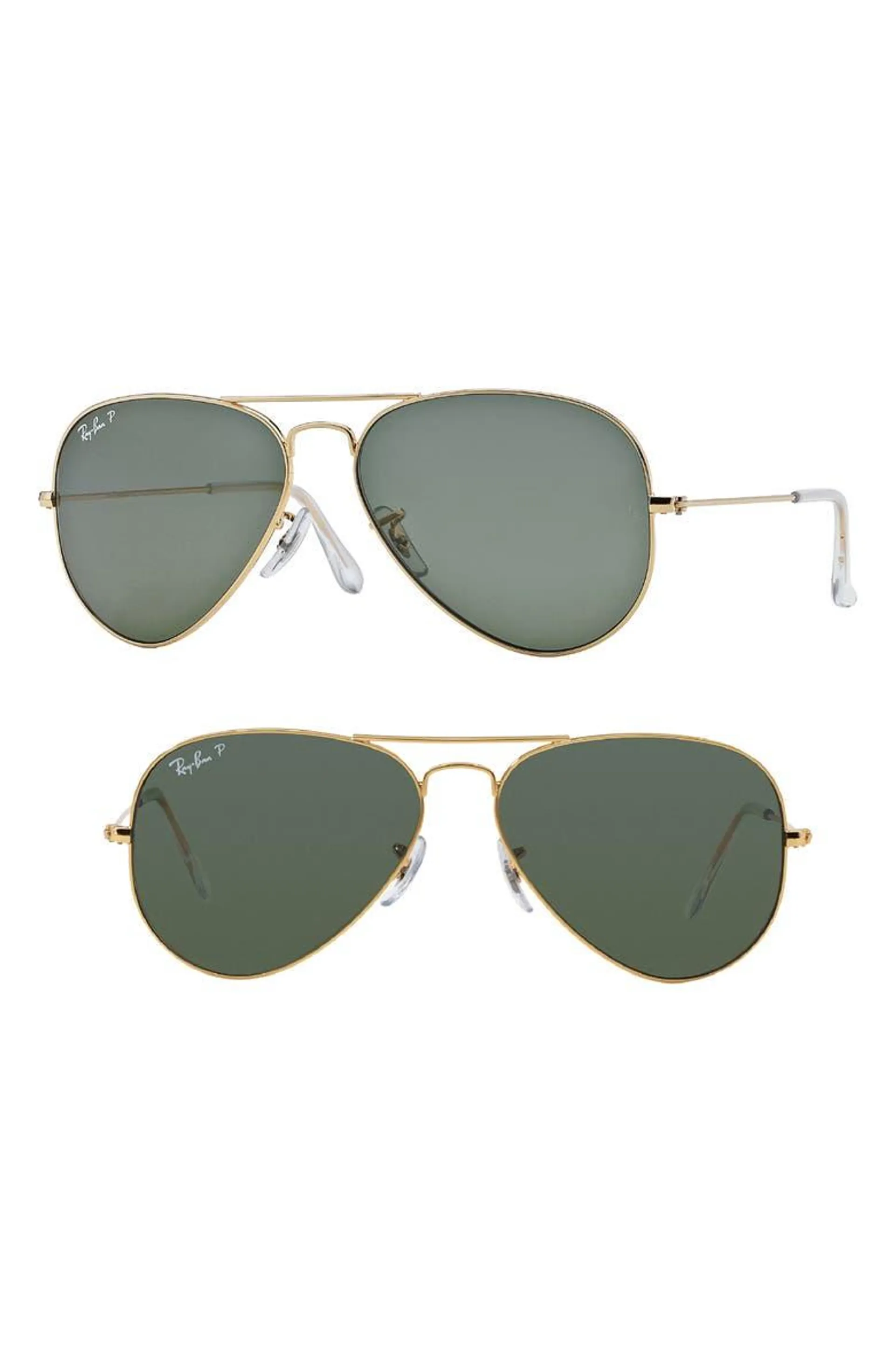 Original 62mm Oversize Polarized Aviator Sunglasses