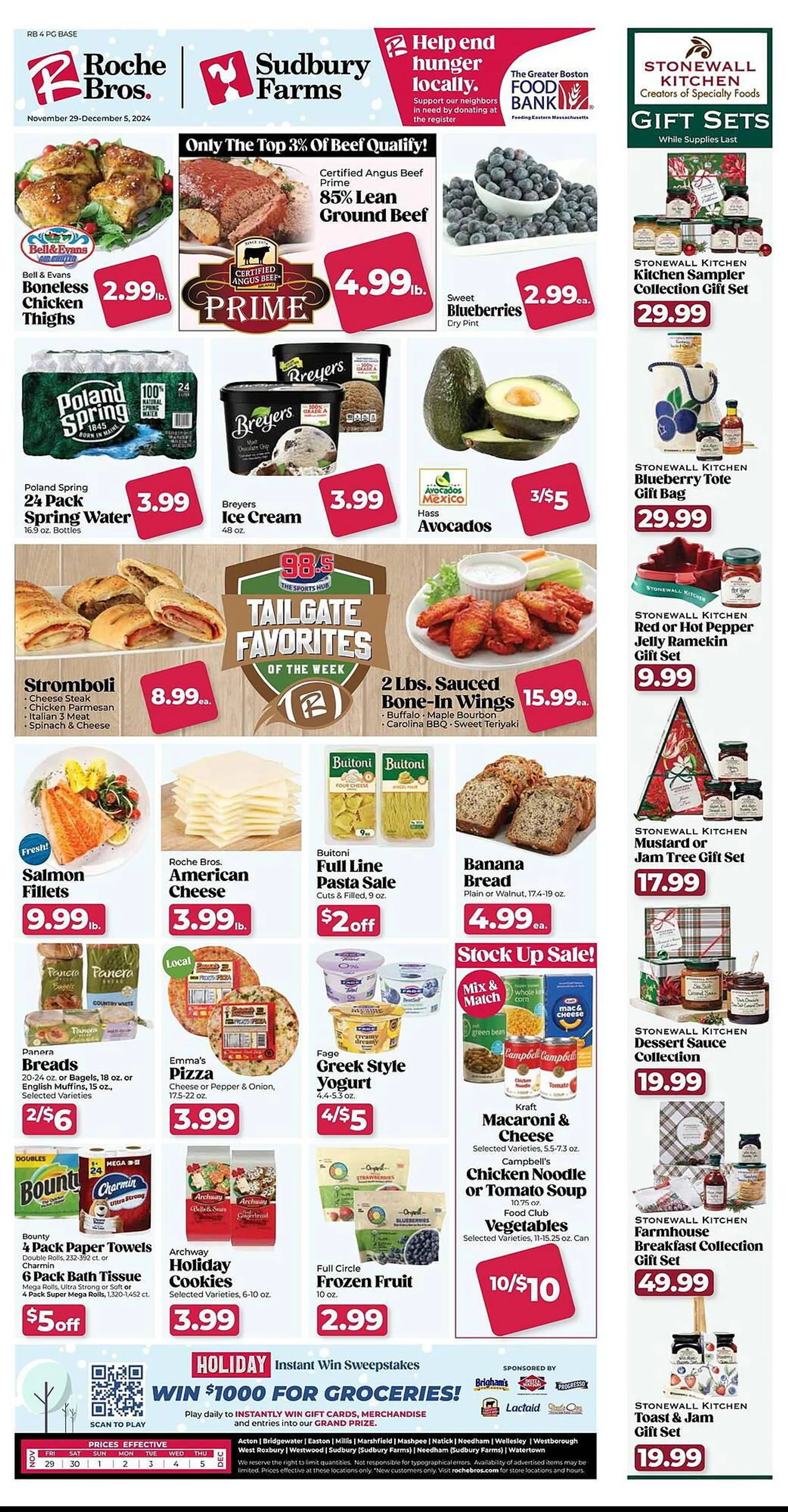 Roche Bros Weekly Ad - 1