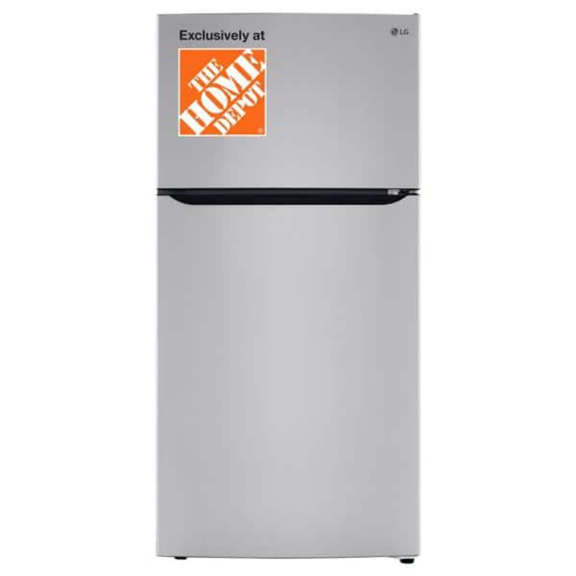 24 cu. ft. Top Mount Freezer Refrigerator with Multi-Flow Air System in Stainless Steel, Garage Ready