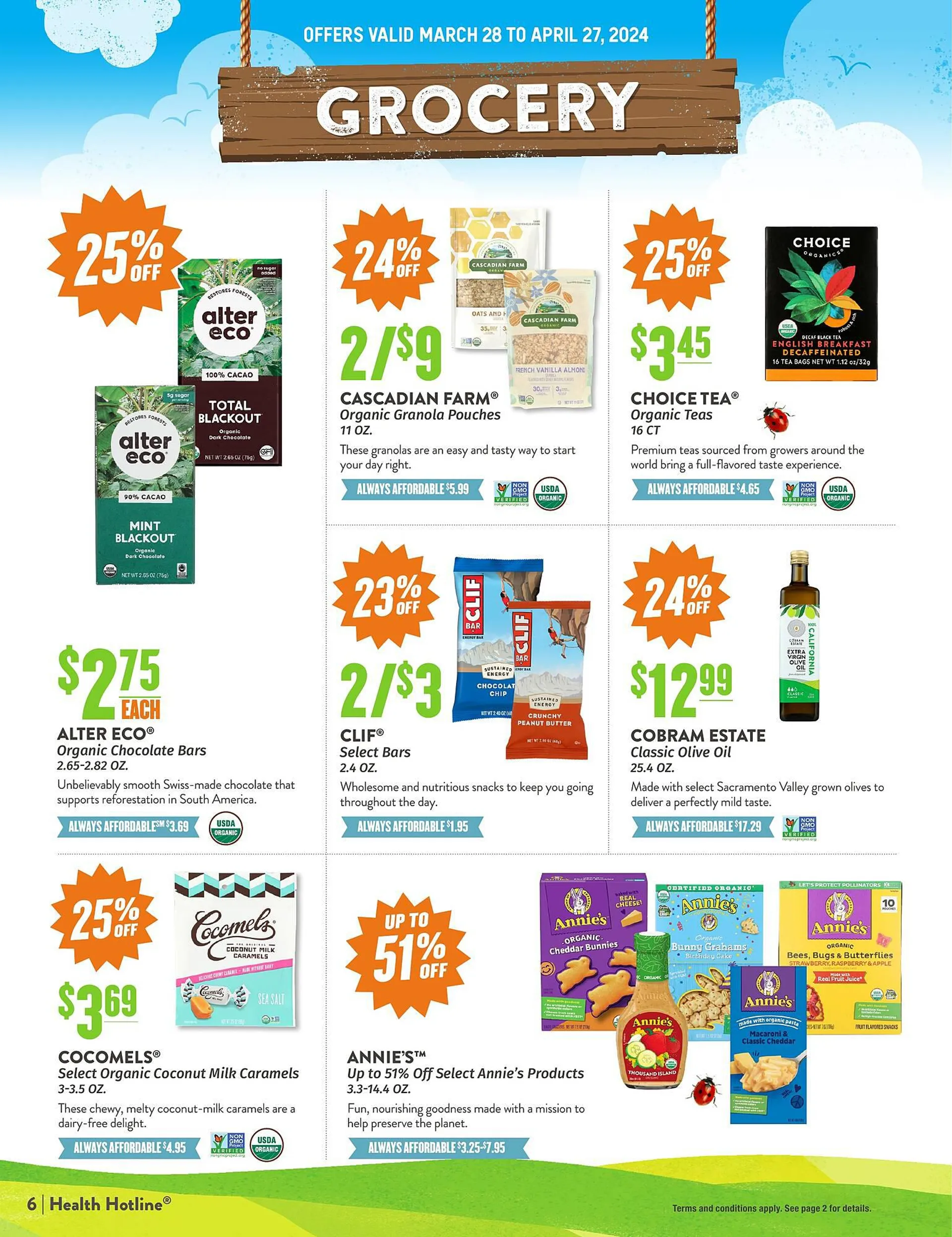 Weekly ad Natural Grocers ad from March 28 to April 27 2024 - Page 6