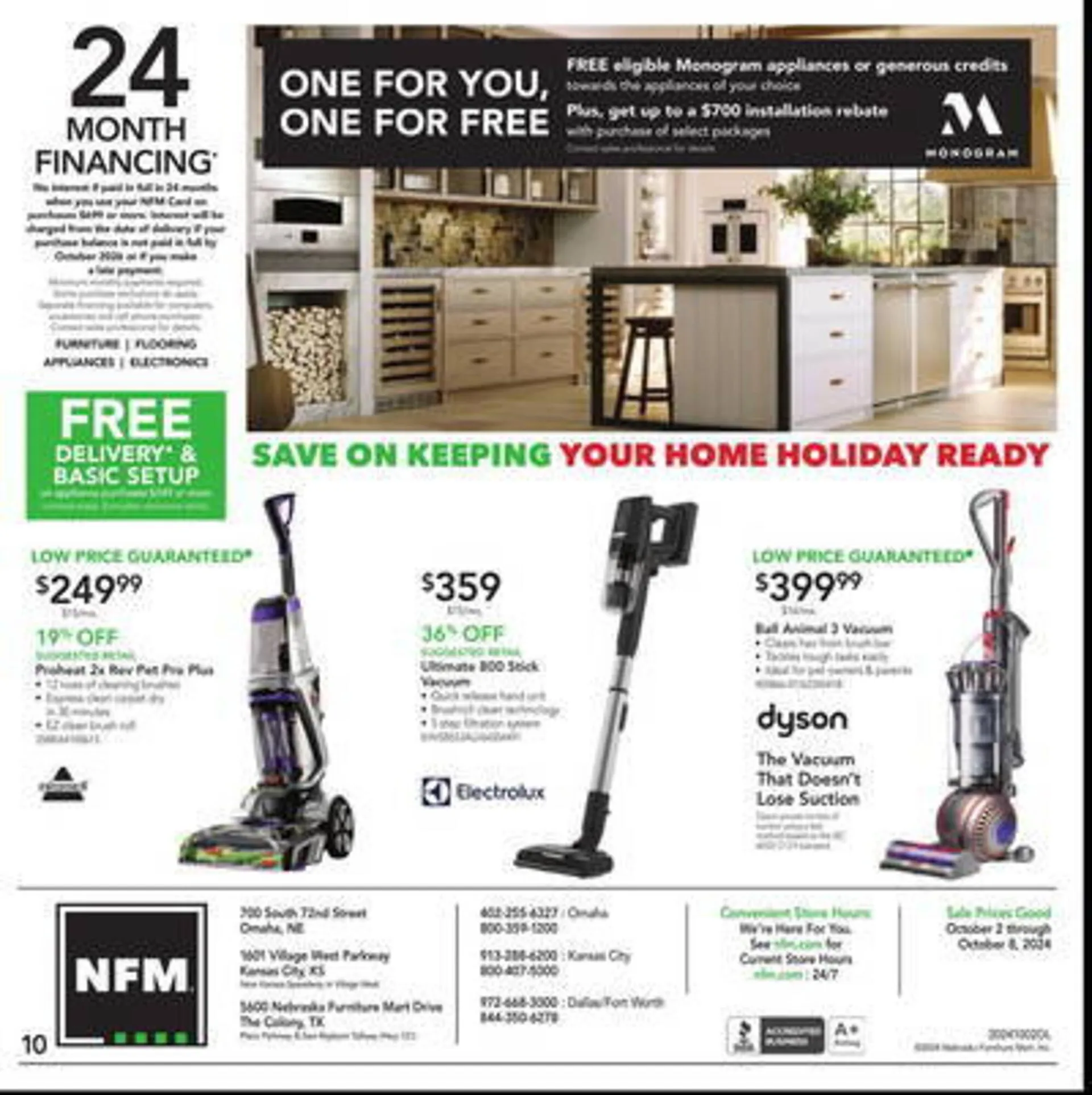 Weekly ad Nebraska Furniture Mart Weekly Ad from October 2 to October 8 2024 - Page 10