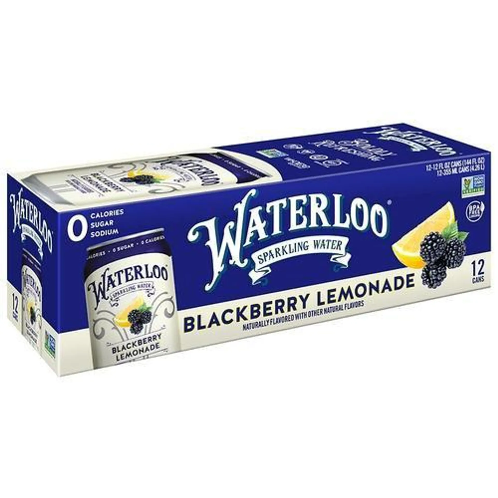 SPARKLING WATER BLACKBRY LEMONAD