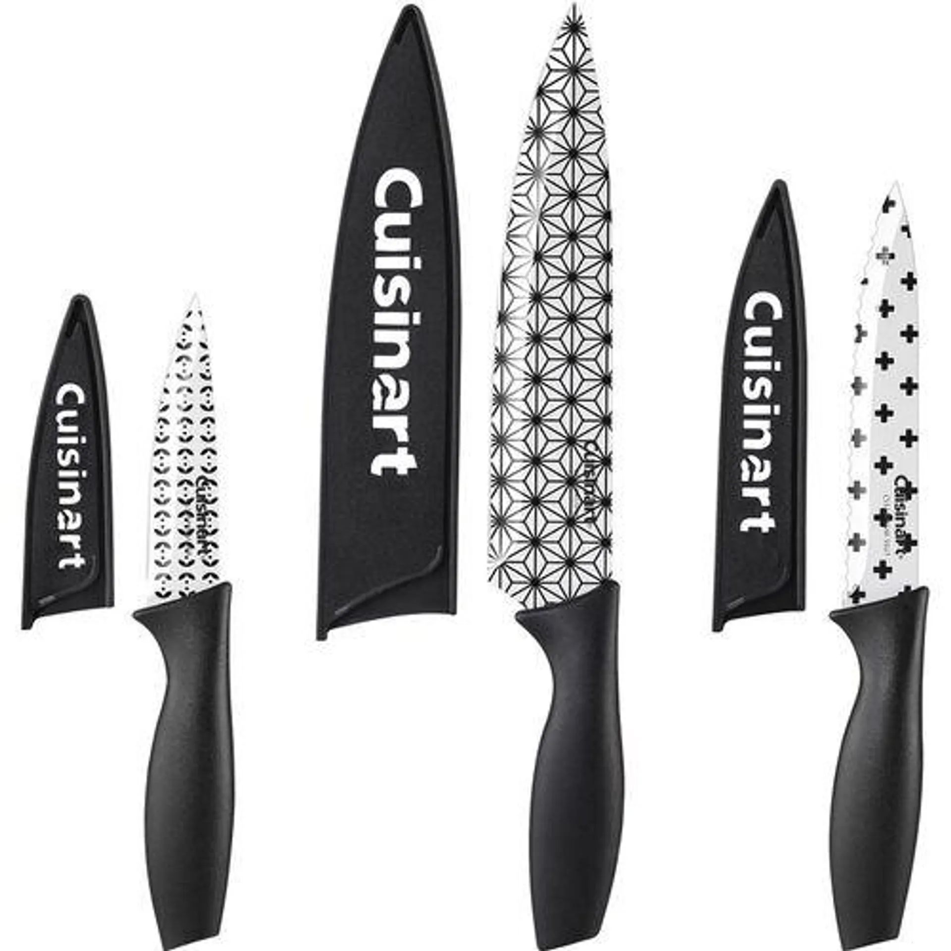 6-Piece Printed Color Knife Set