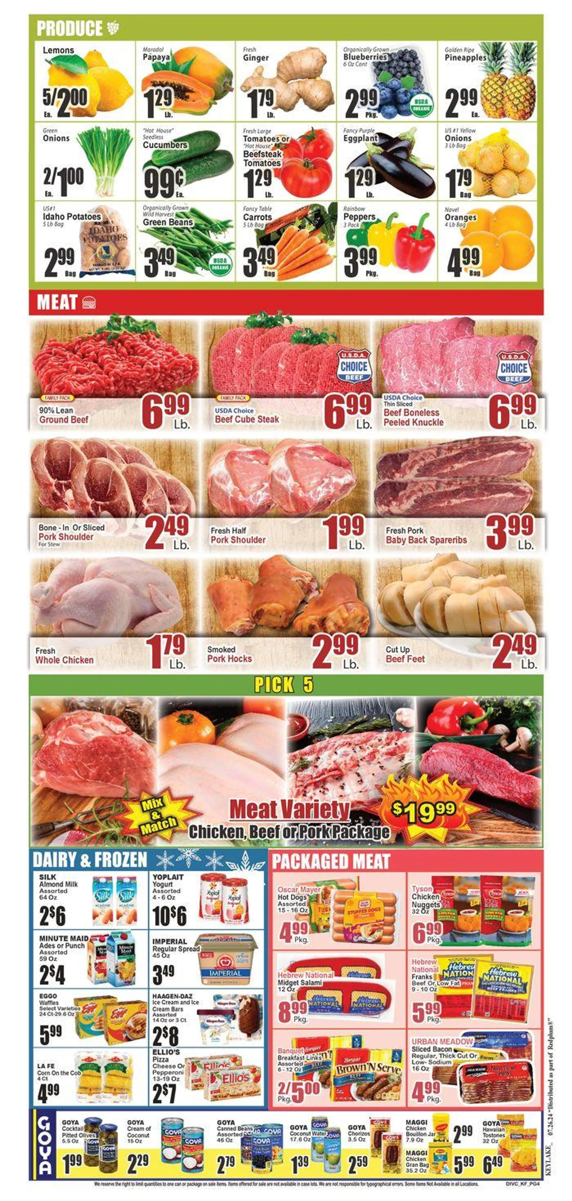 Weekly ad Prices That Make Savings Easy from July 26 to August 1 2024 - Page 4