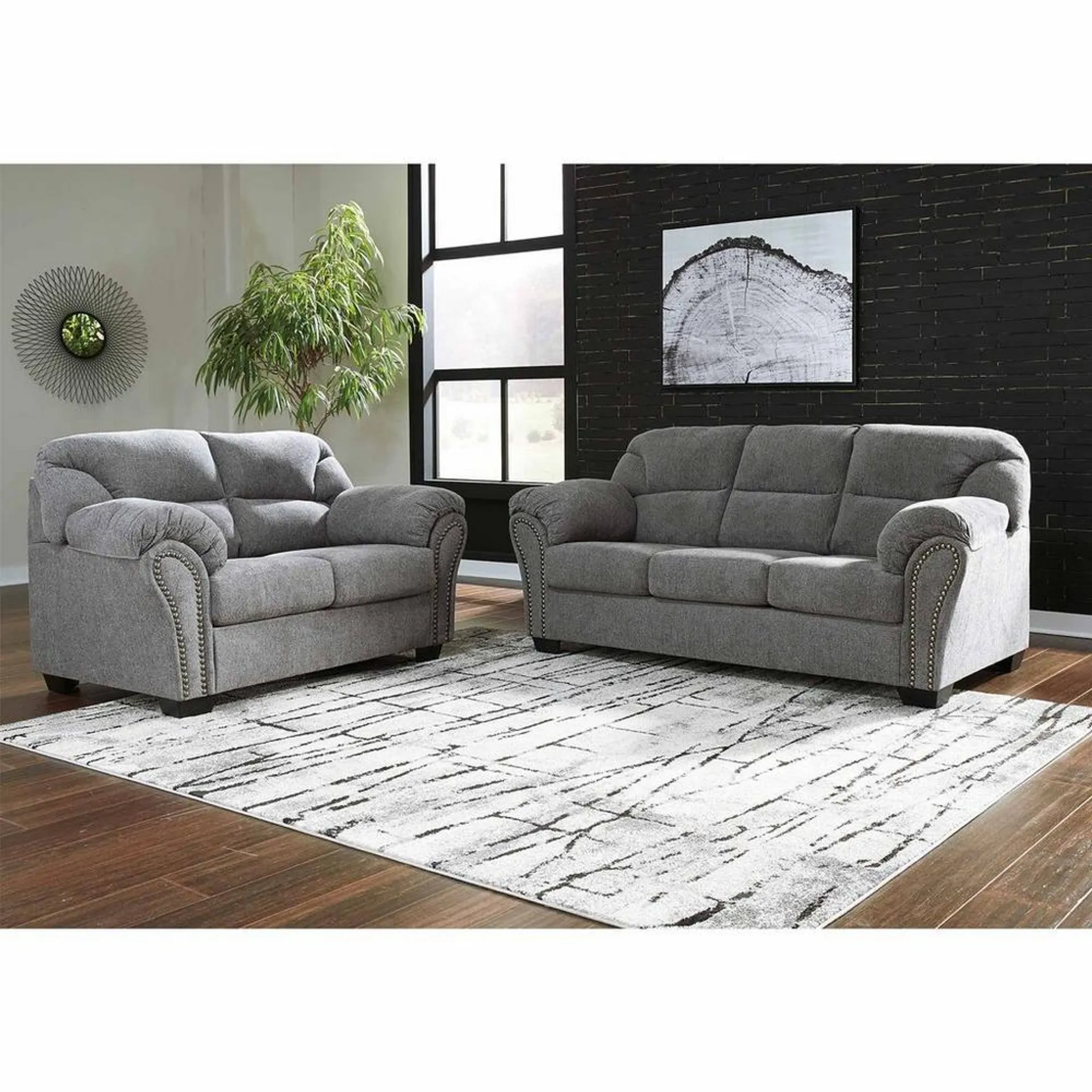 2 - Piece Allmaxx Sofa & Loveseat