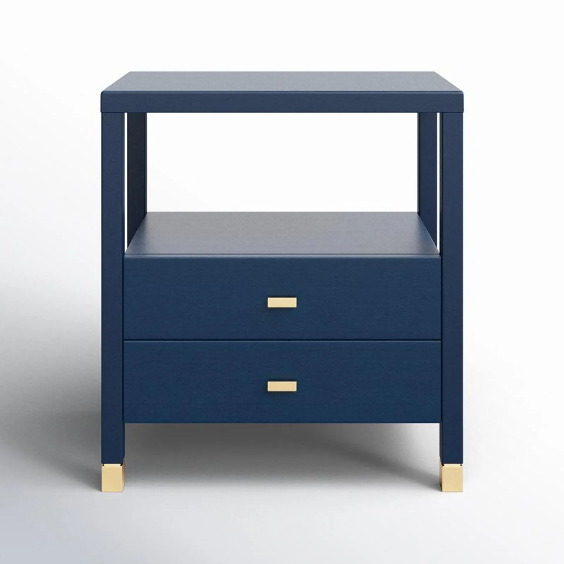 Navy Blue Francisca 2 - Drawer Nightstand