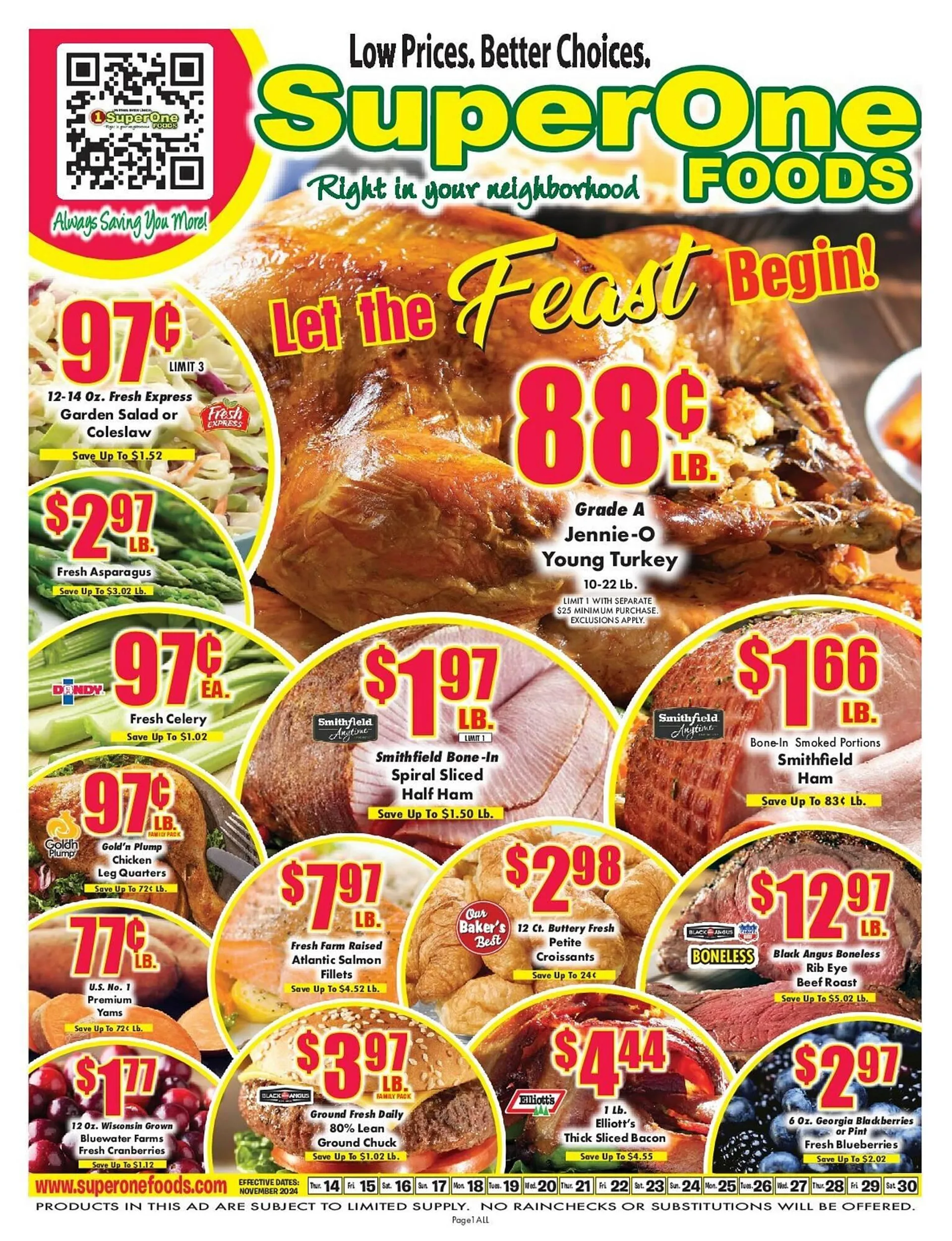 Miners County Market Weekly Ad - 1