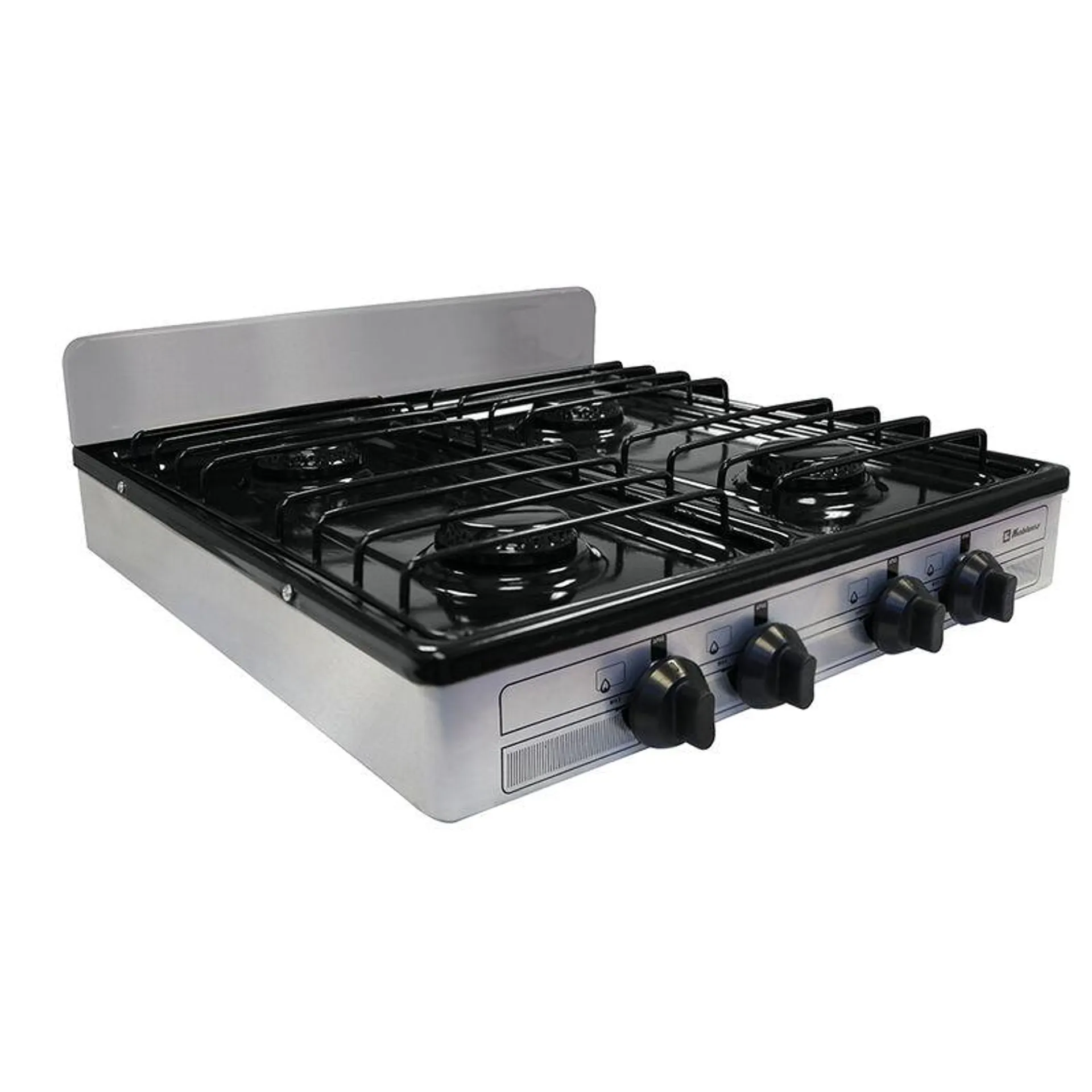 Koblenz 4-Burner Propane Stove, Silver