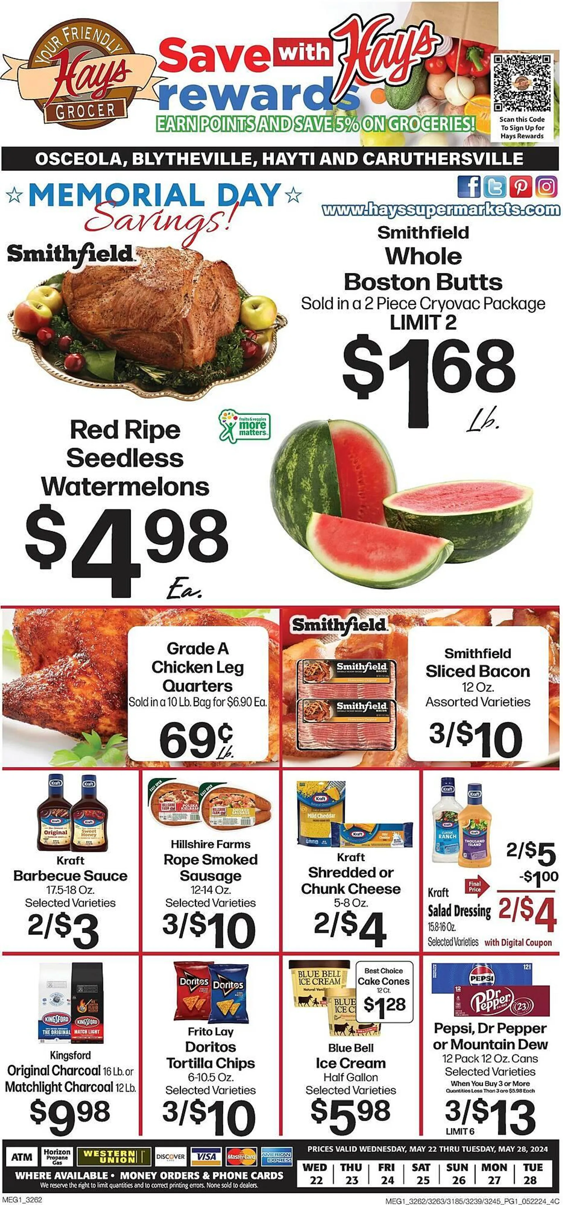 Weekly ad Hays Supermarket Weekly Ad from May 22 to May 28 2024 - Page 3