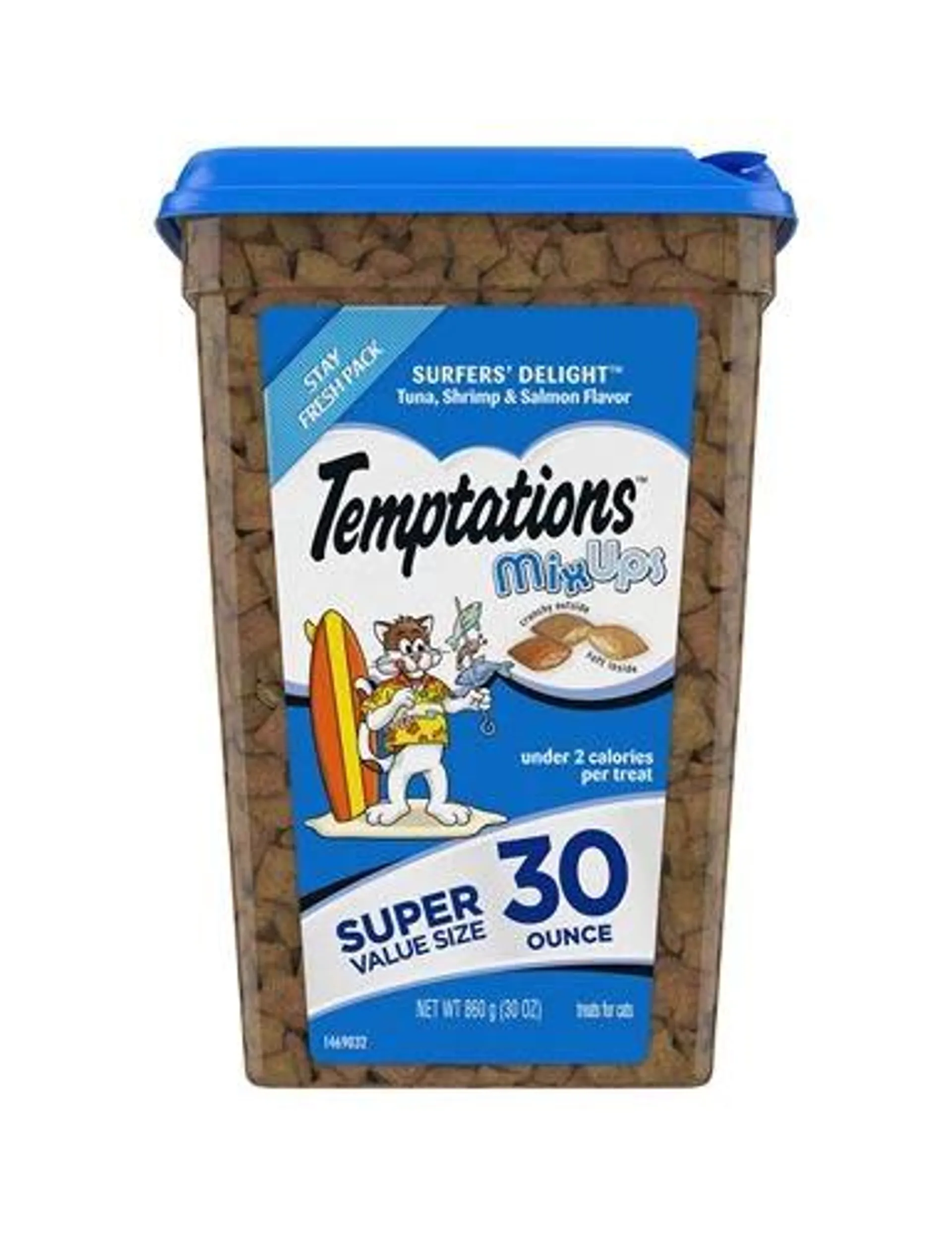 Whiskas Temptations Surfer Delight Cat Treats, 30 Ounces