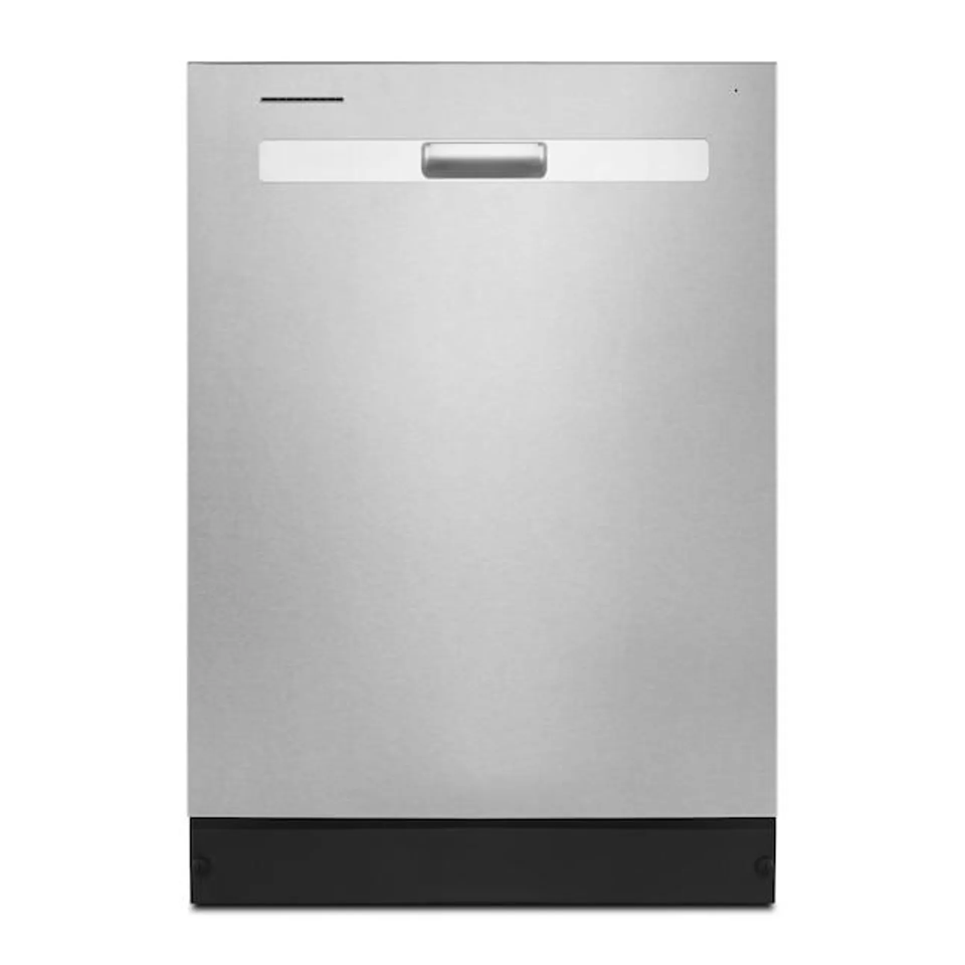 Whirlpool Eco Series 24-in Top Control Built-In Dishwasher (Fingerprint Resistant Stainless Steel), 55-dBA Standard Sound Level