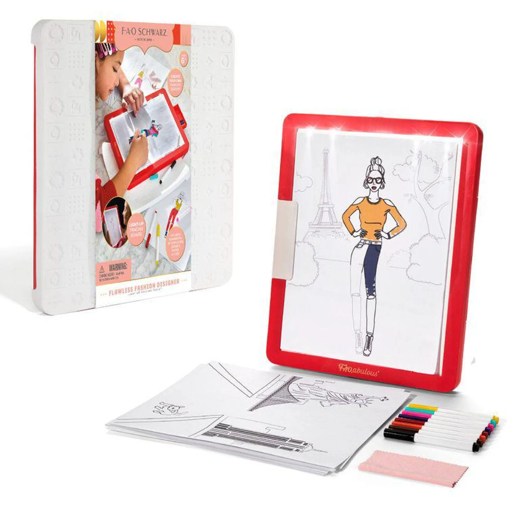 Flawless Fashion Designer Light-Up Tracing Tablet