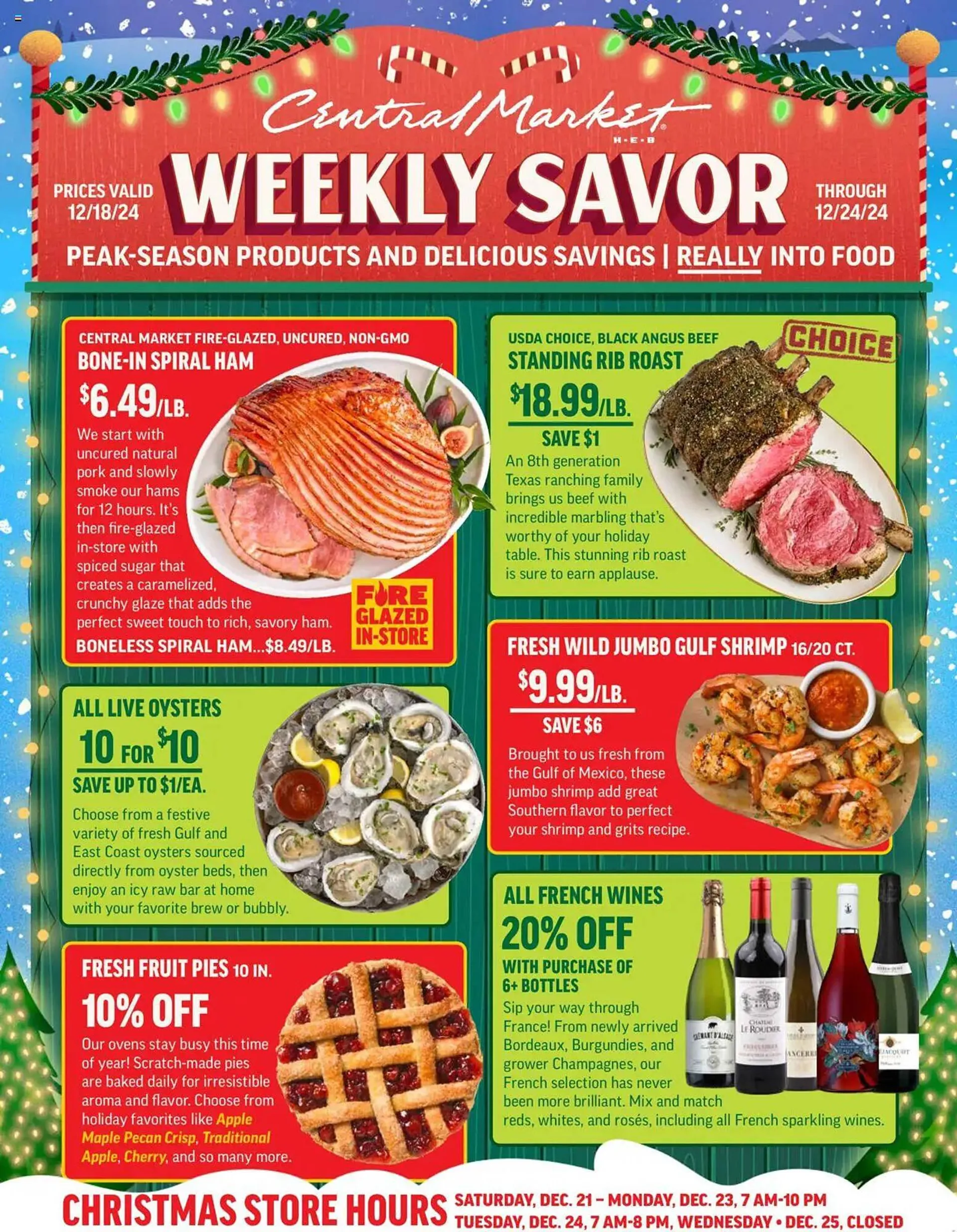 Central Market Weekly Ad - 1