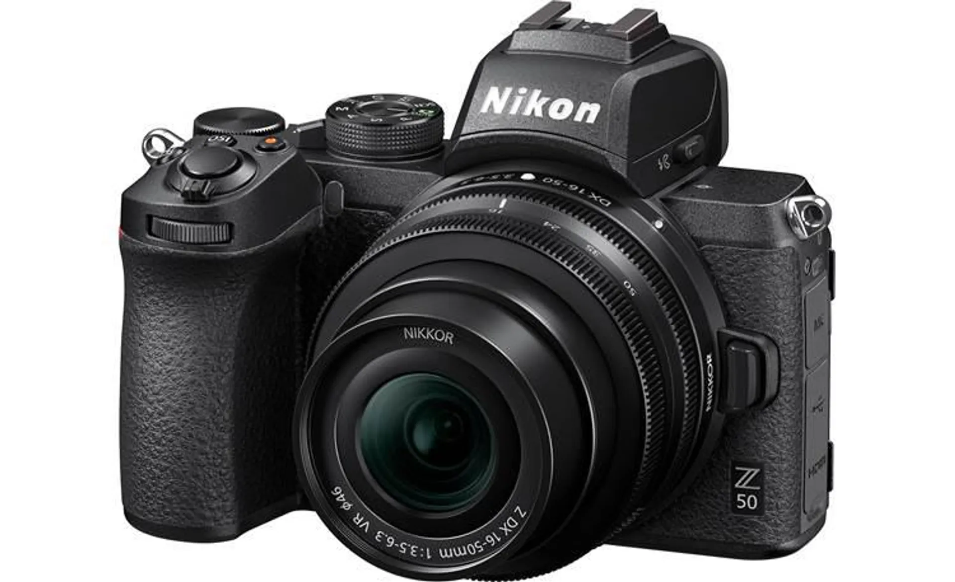 20.9-megapixel APS-C sensor mirrorless camera with 16-50mm zoom lens, Wi-Fi®, and Bluetooth®