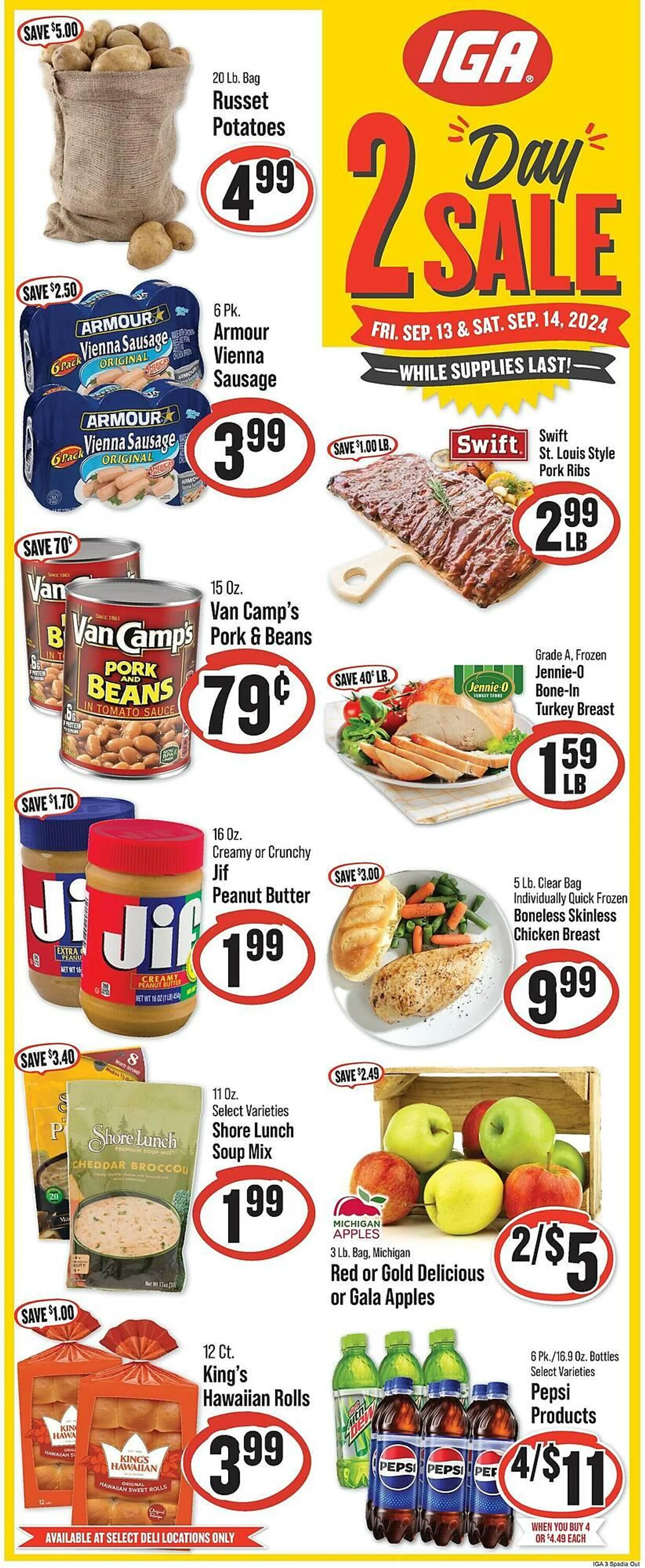 Weekly ad IGA Weekly Ad from September 11 to September 17 2024 - Page 2