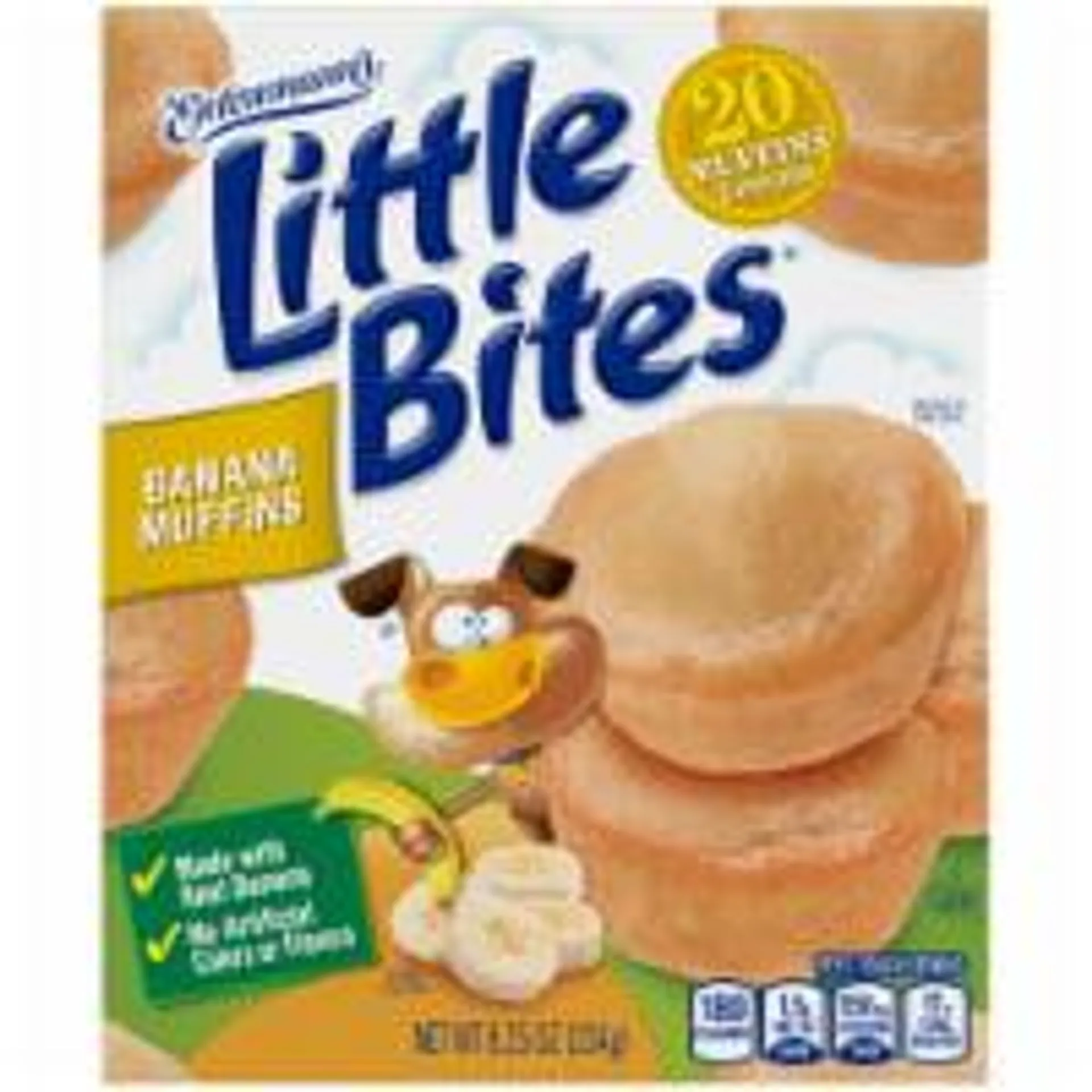 Entenmann's Little Bites Banana Mini Muffins Pouches