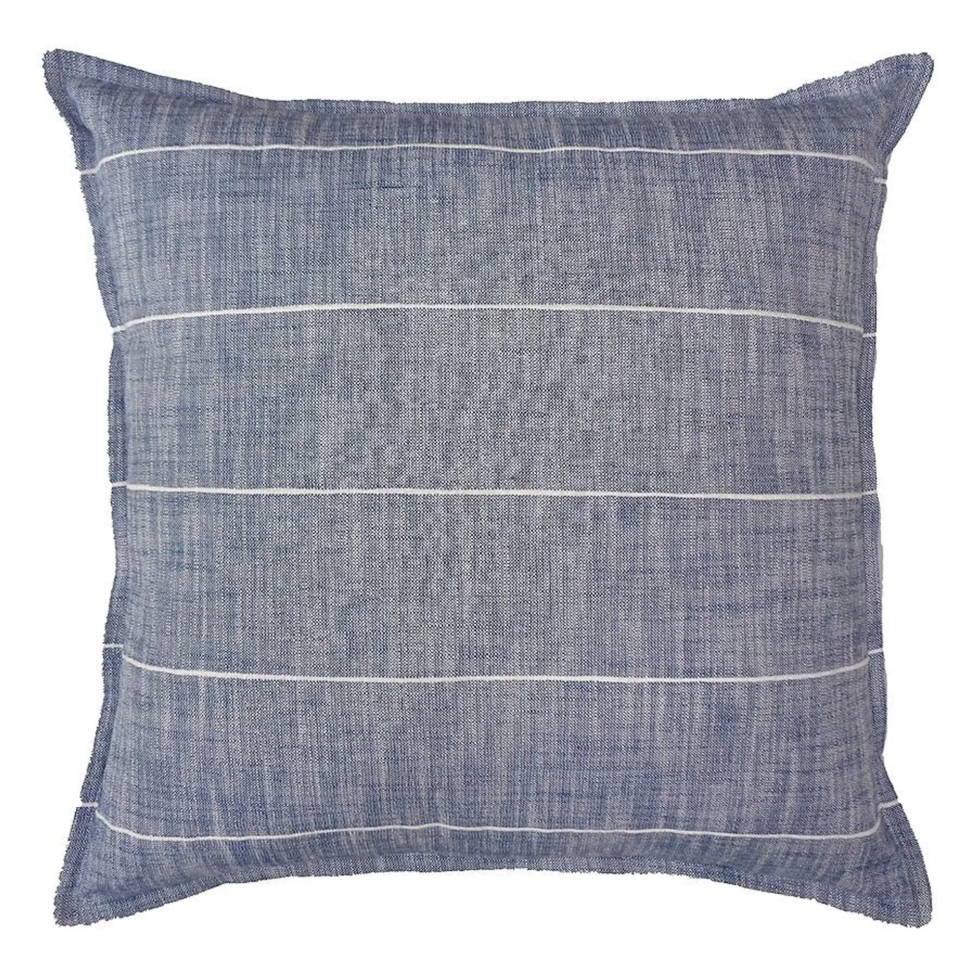 allen + roth 22-in x 22-in Navy Indoor Decorative Pillow