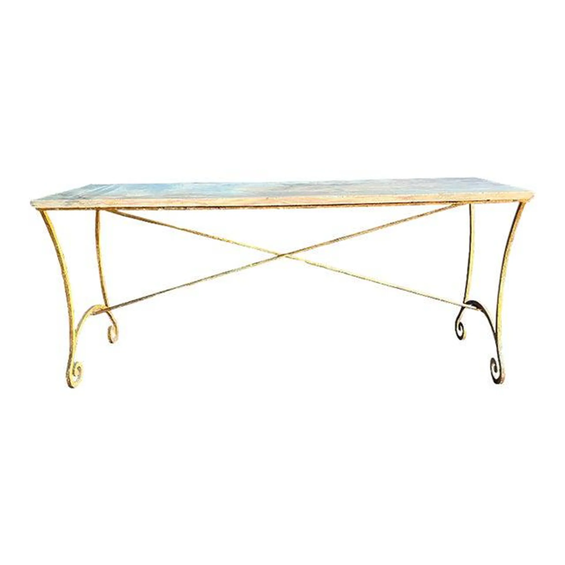 19th Century Marble Top Console