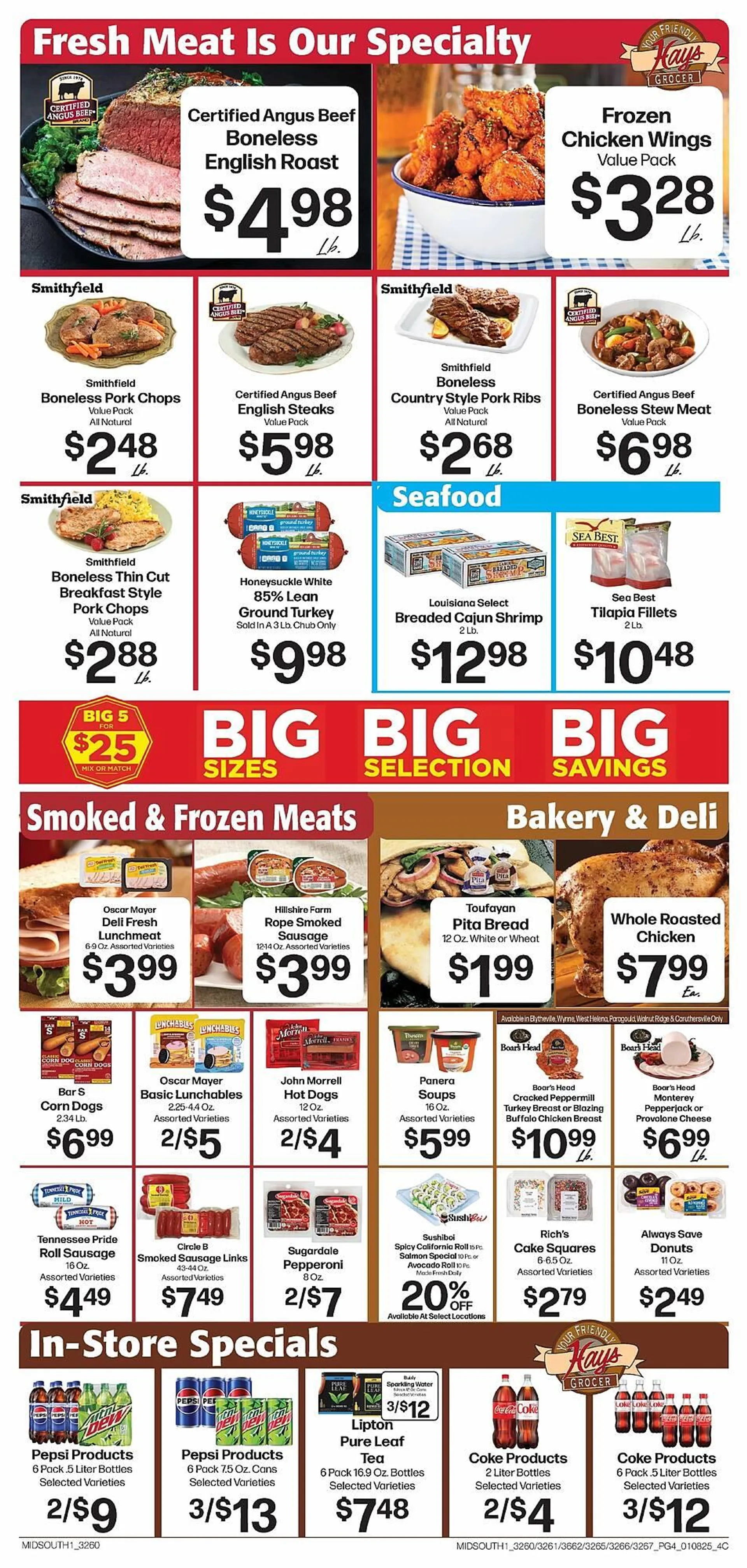 Weekly ad Hays Supermarket Weekly Ad from January 8 to January 14 2025 - Page 6