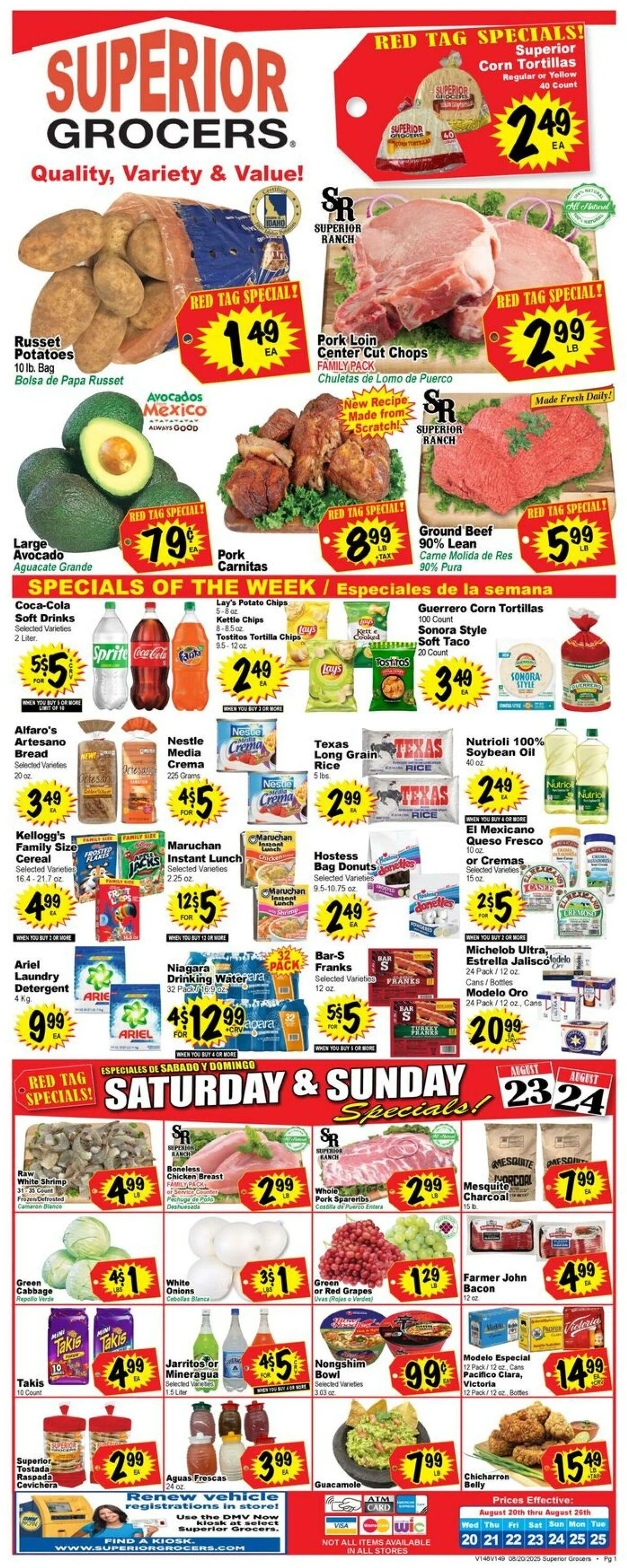 Weekly ad Northgate Market from August 20 to August 26 2025 - Page 1