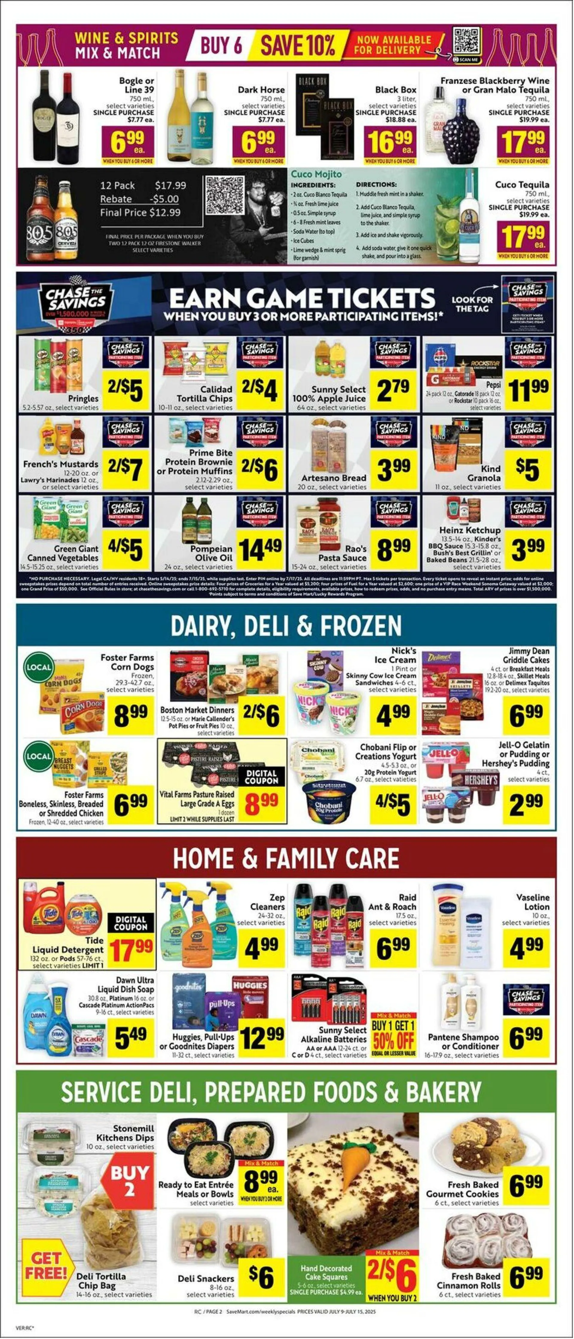 Weekly ad Save Mart Current weekly ad from July 9 to July 15 2025 - Page 2