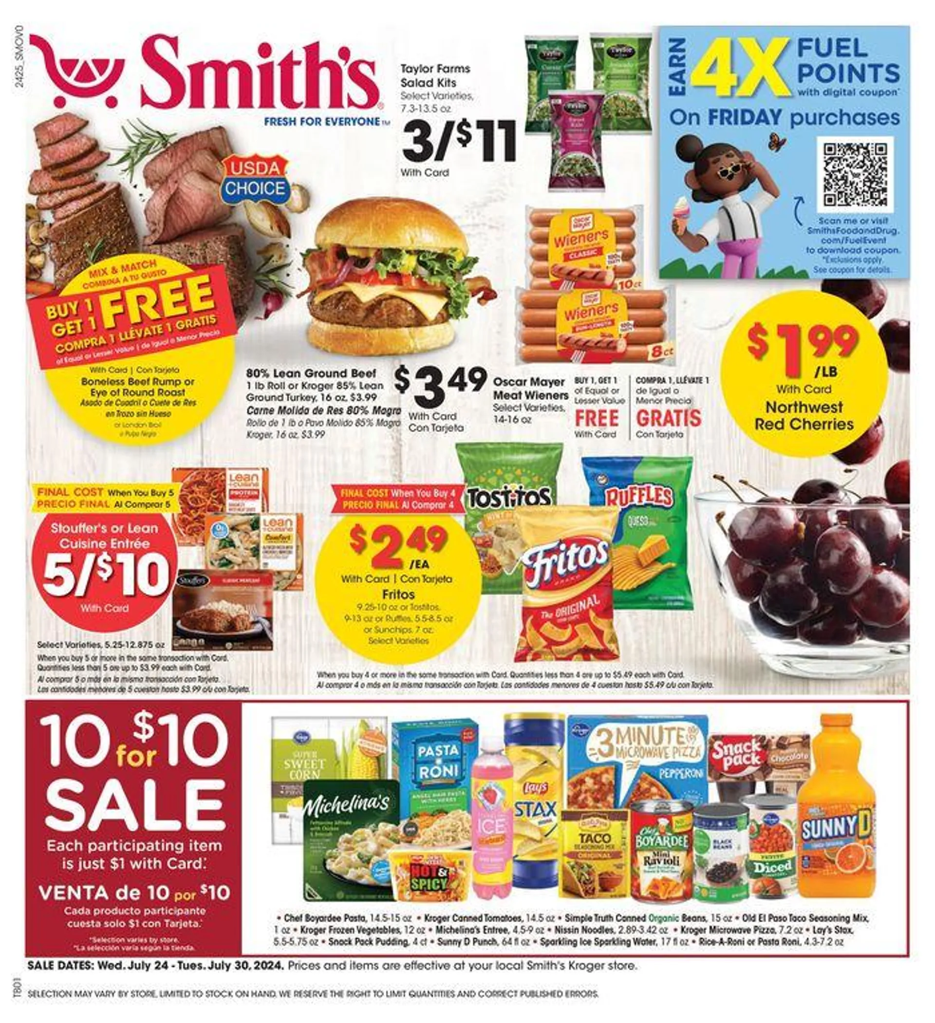 Weekly ad Top offers for smart savers from July 24 to July 30 2024 - Page 1