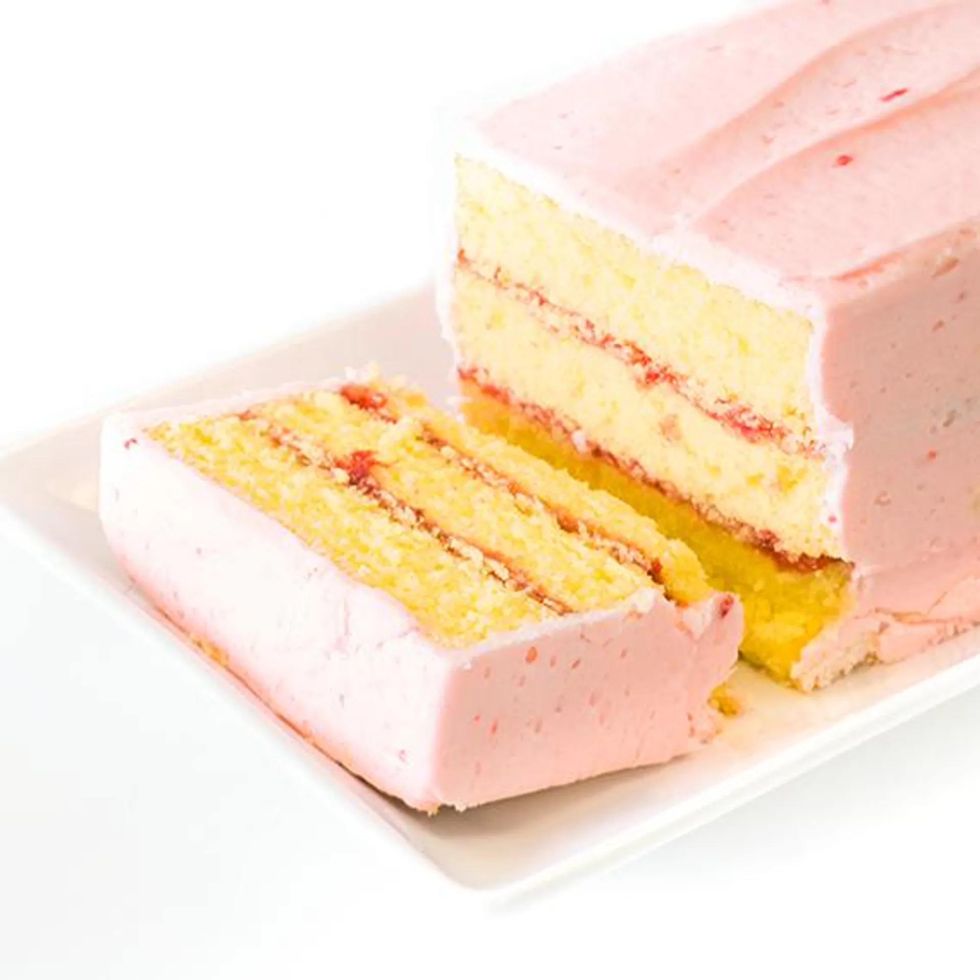Miss Hulling's Split Layer Strawberry Cake