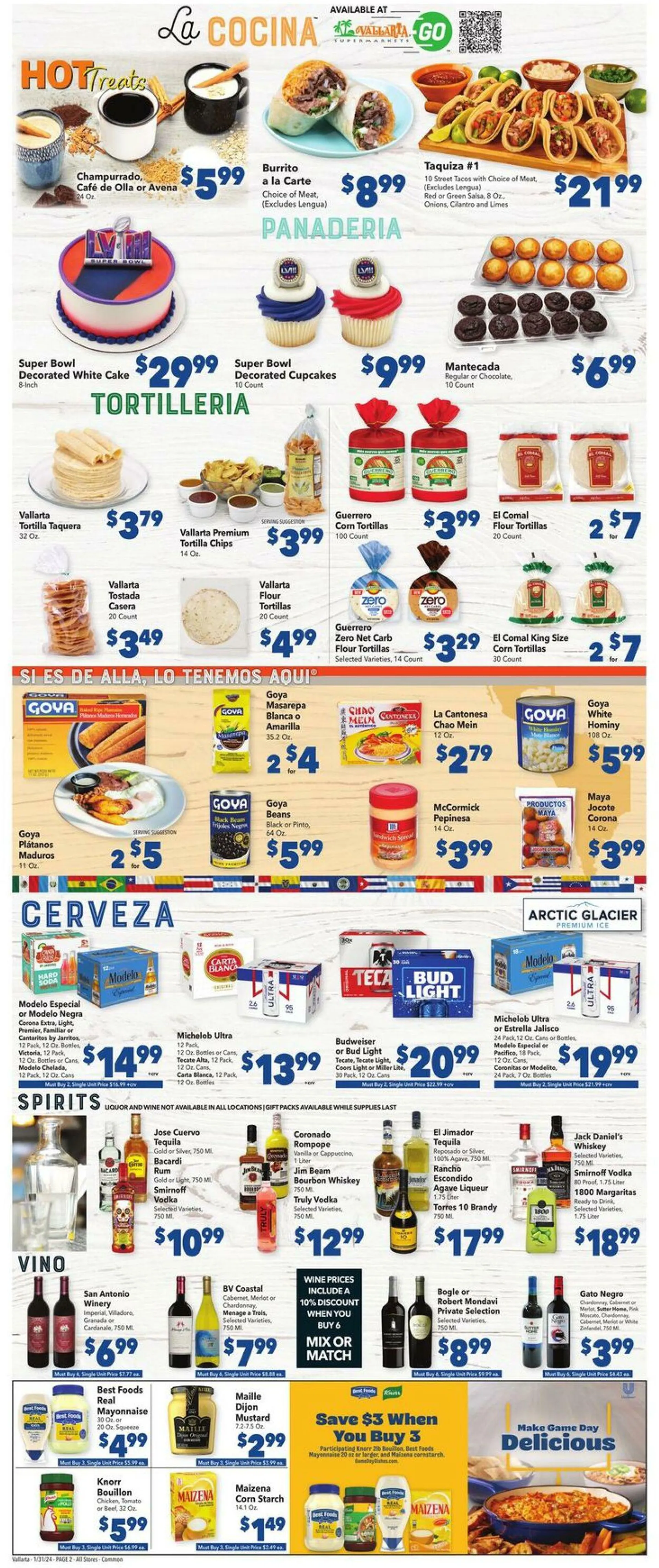 Weekly ad Vallarta from January 31 to February 6 2024 - Page 2